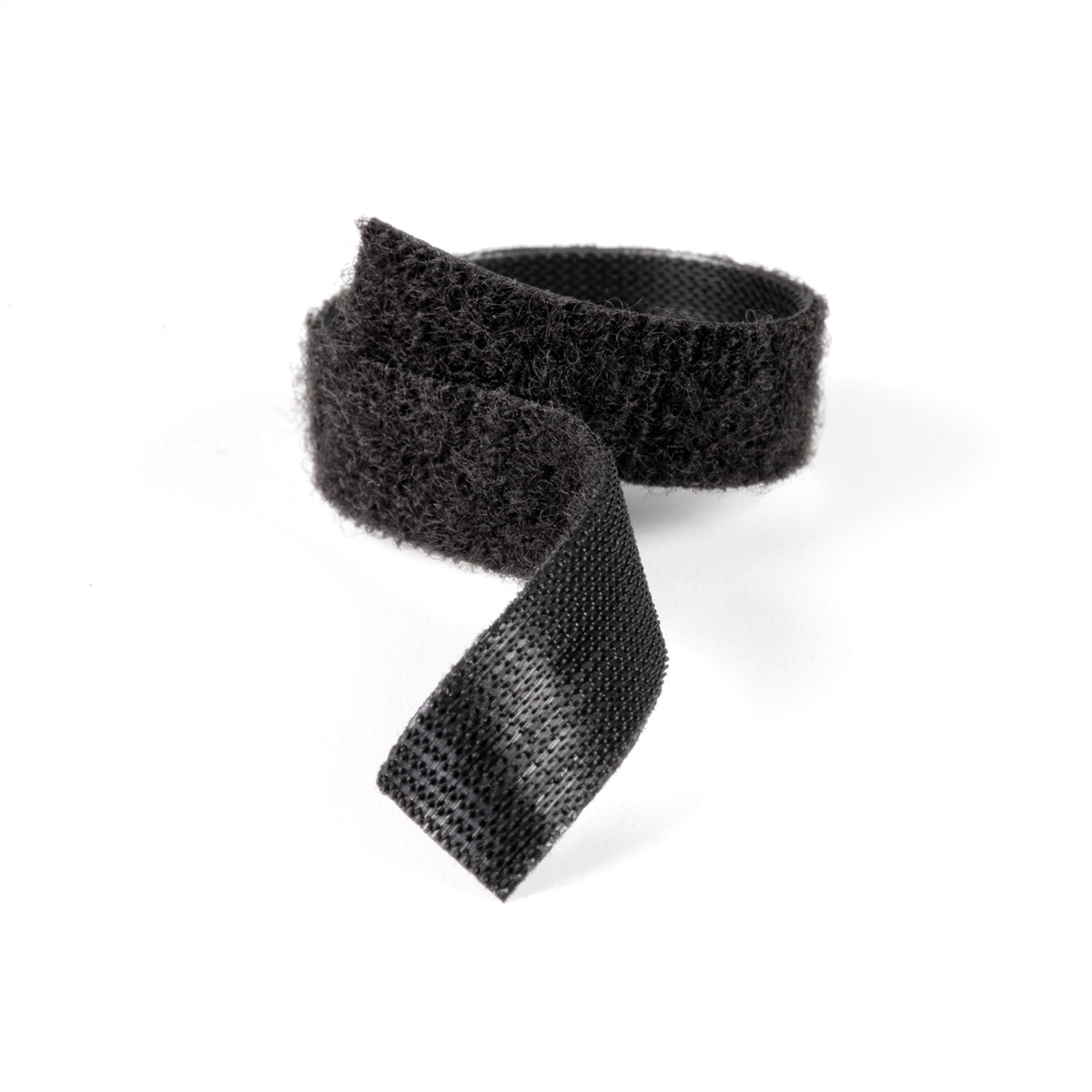 Velcro Klettbandrolle, 10 mm × 5 m, schwarz, 1 Stück