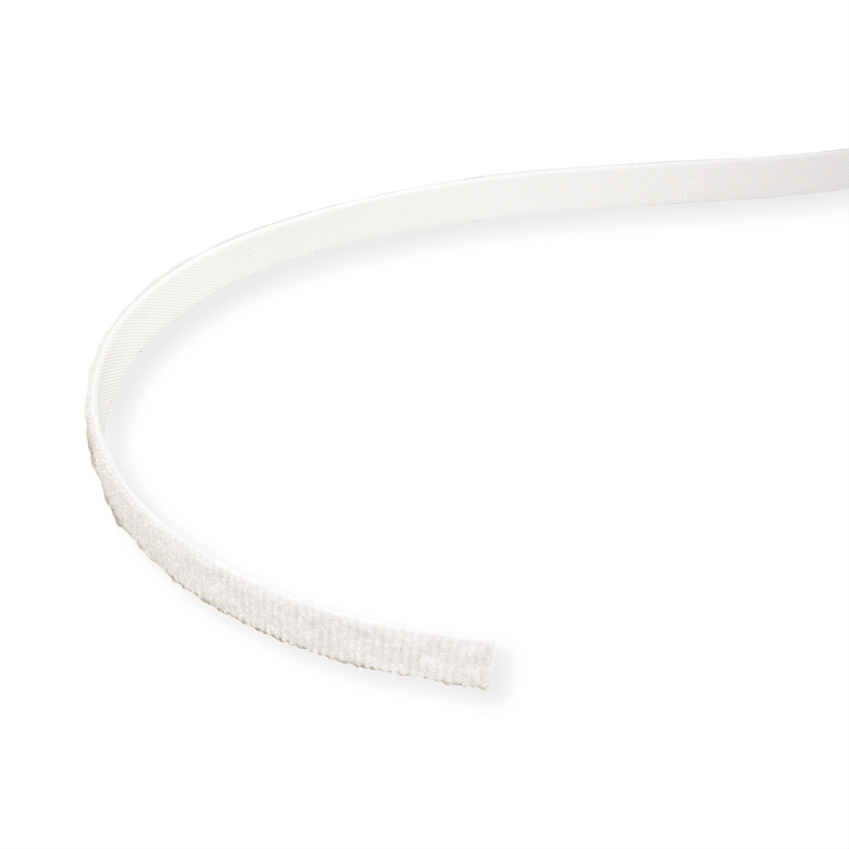 Velcro Klettband, 25 m, 10 mm – Weiss