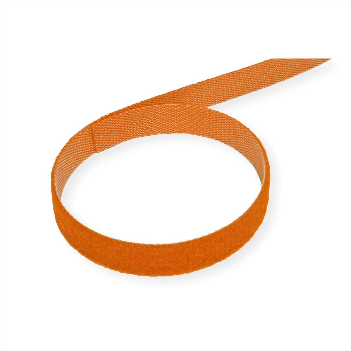 Velcro Klettband, 10 mm × 25 m – Orange
