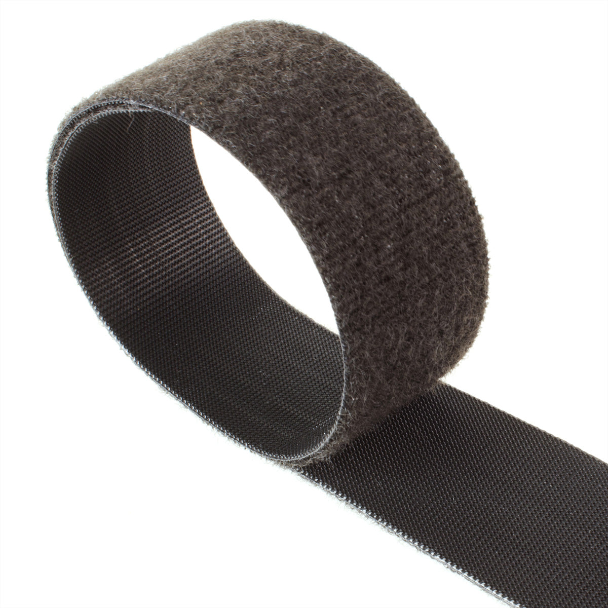 Velcro Kabelbinder – 25000 × 25 mm – 1 Stück, PP, Schwarz