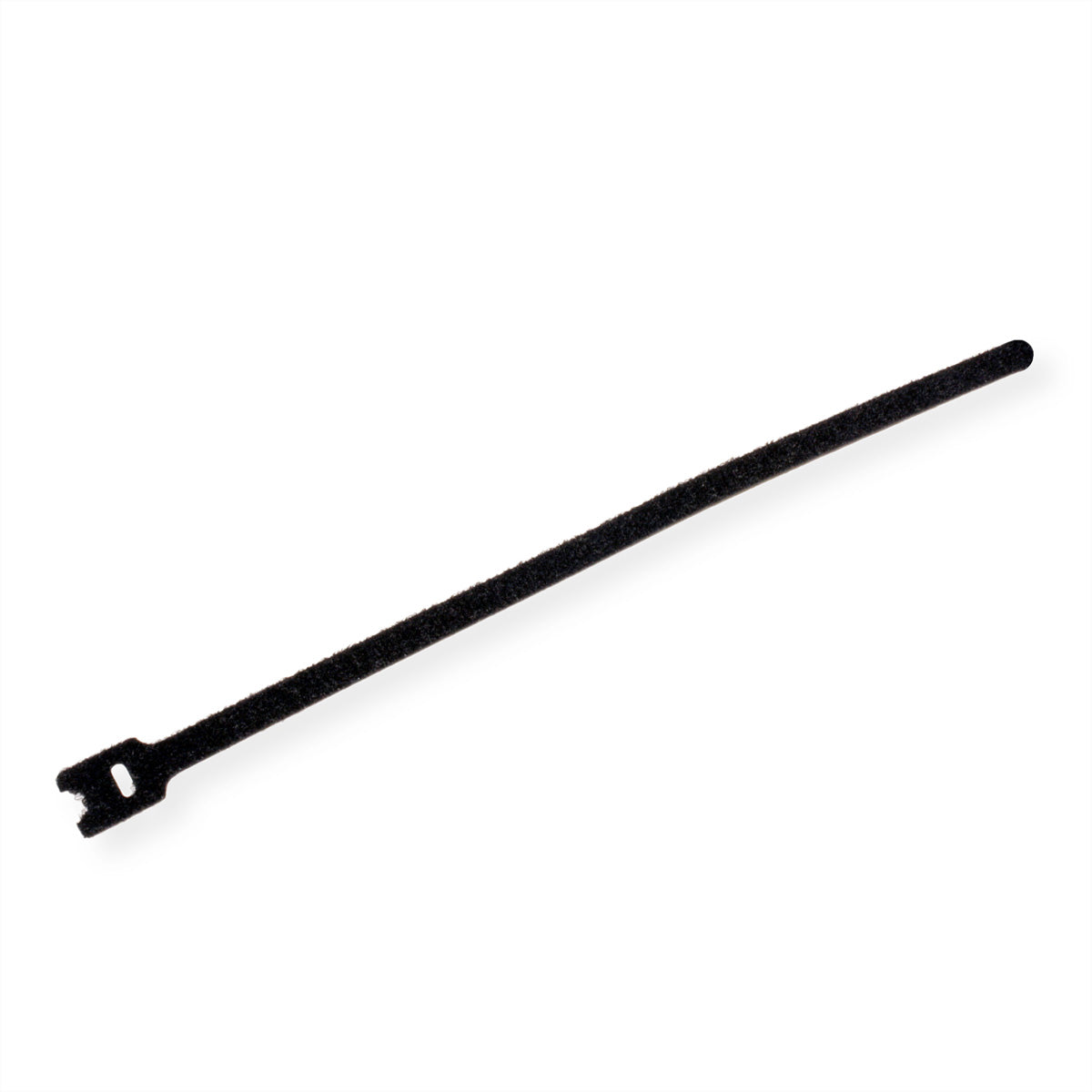 Velcro Schnur – 0,2 m, PP, schwarz, 25 Stück