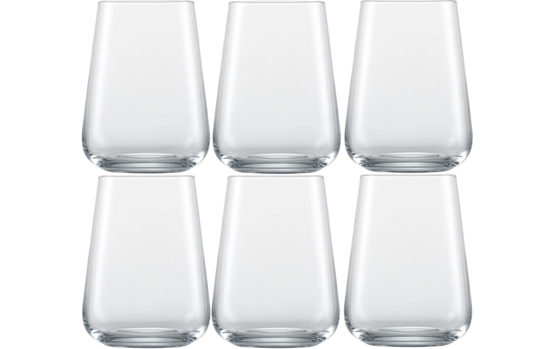 SCHOTT ZWIESEL Trinkglas Vervino – 6er Set, 485 ml, Ø 8,7 cm, H 11,5 cm, Kristallglas, spülmaschinenfest