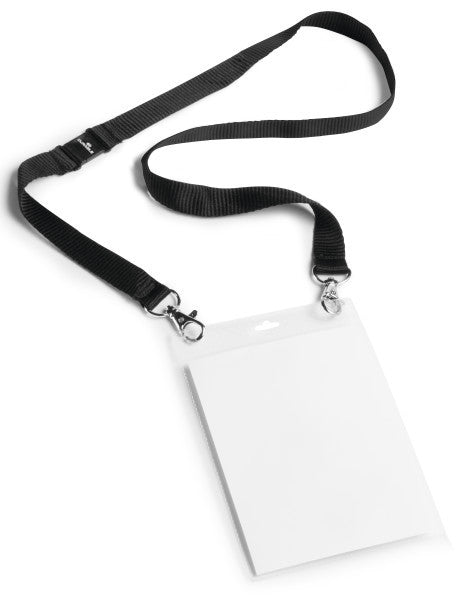 Durable Hängesichttafel – A6 hoch, transparent, Kunststoff – 10 Stk