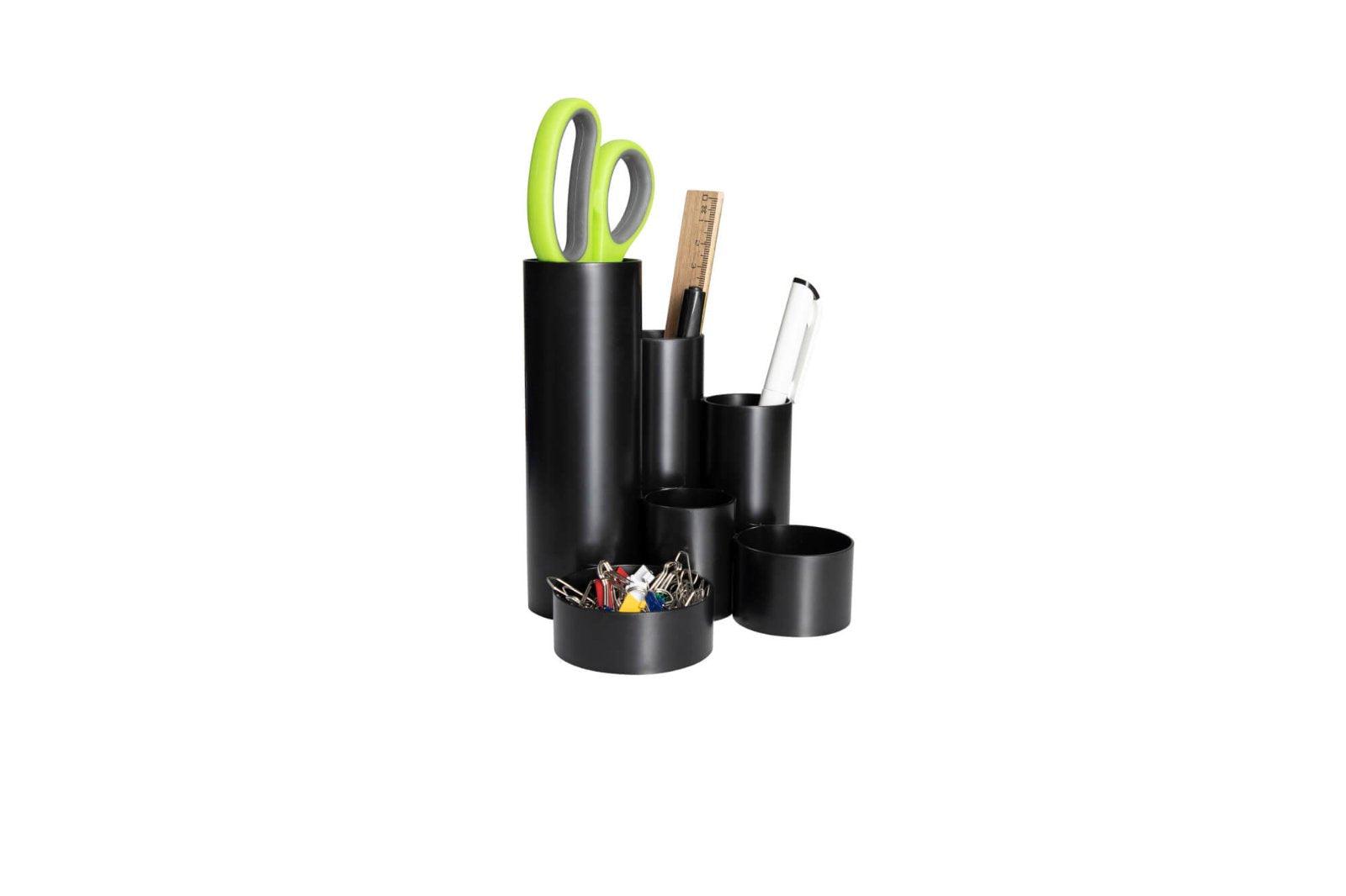 MAUL Stiftschlaufe – Kunststoff, Schwarz, 150 × 125 mm