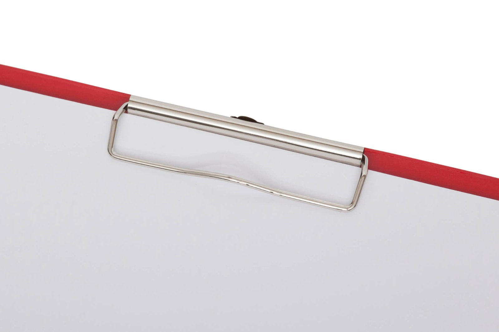 MAUL Klemmbrett-Mappe 319 × 229 mm – Karton, Folienüberzug – Rot – mit Innentasche, mit Aufhängeöse