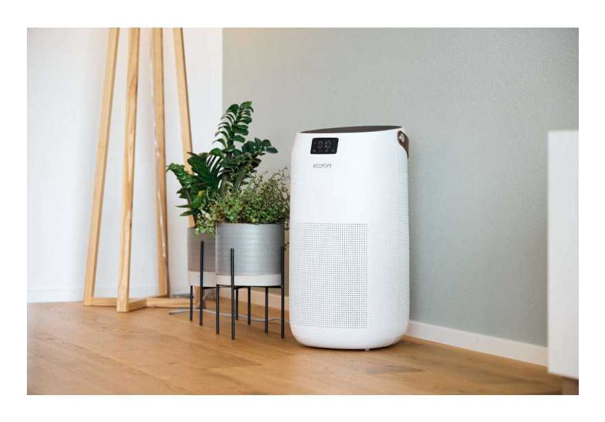 Ecofort Luftreiniger ecoQ CleanAir 400+ – CADR 500 m³/h, bis 80 m², HEPA 13, 60 dB