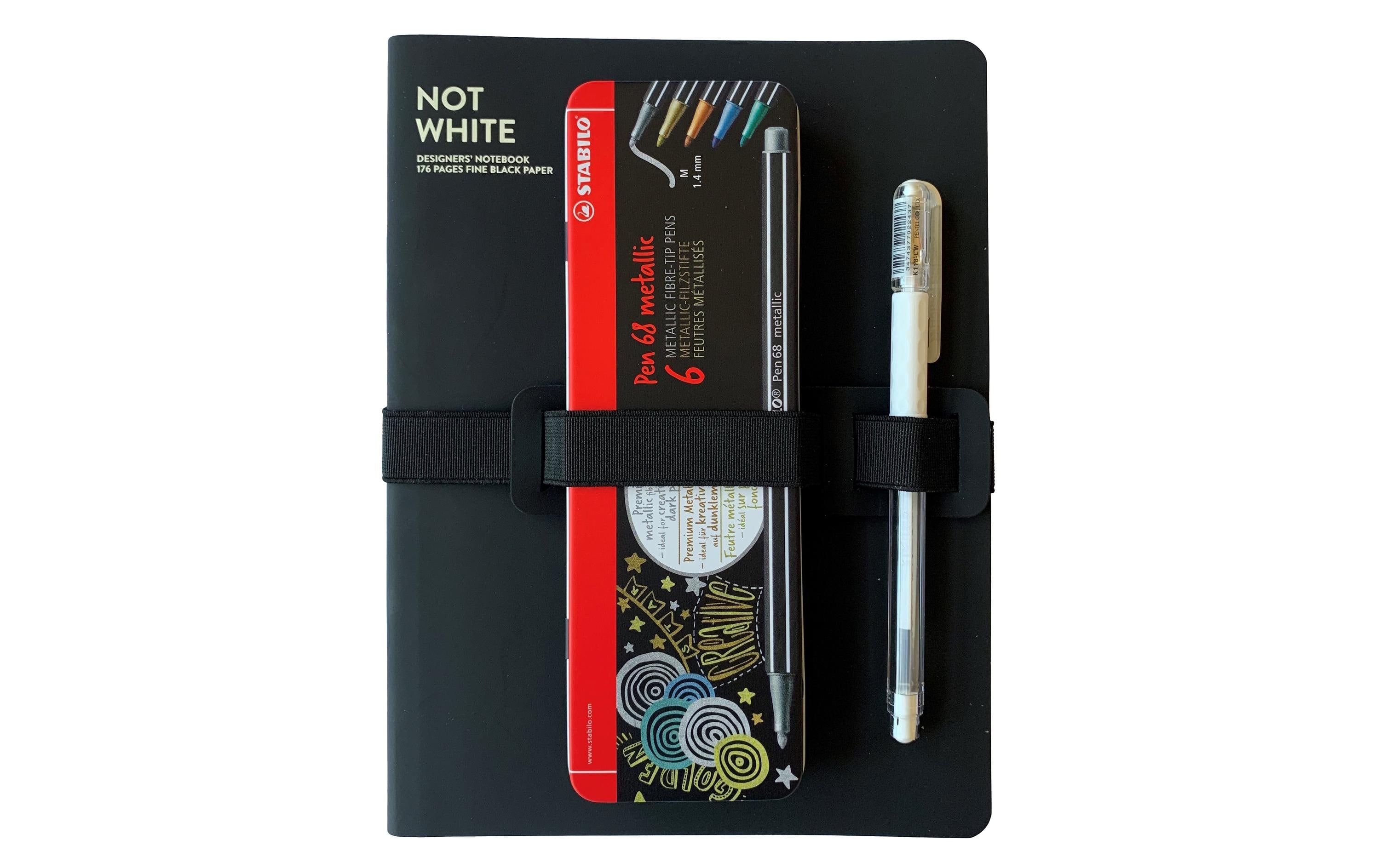 Nuuna Malbuch not white, 220 × 165 mm, 176 Seiten
