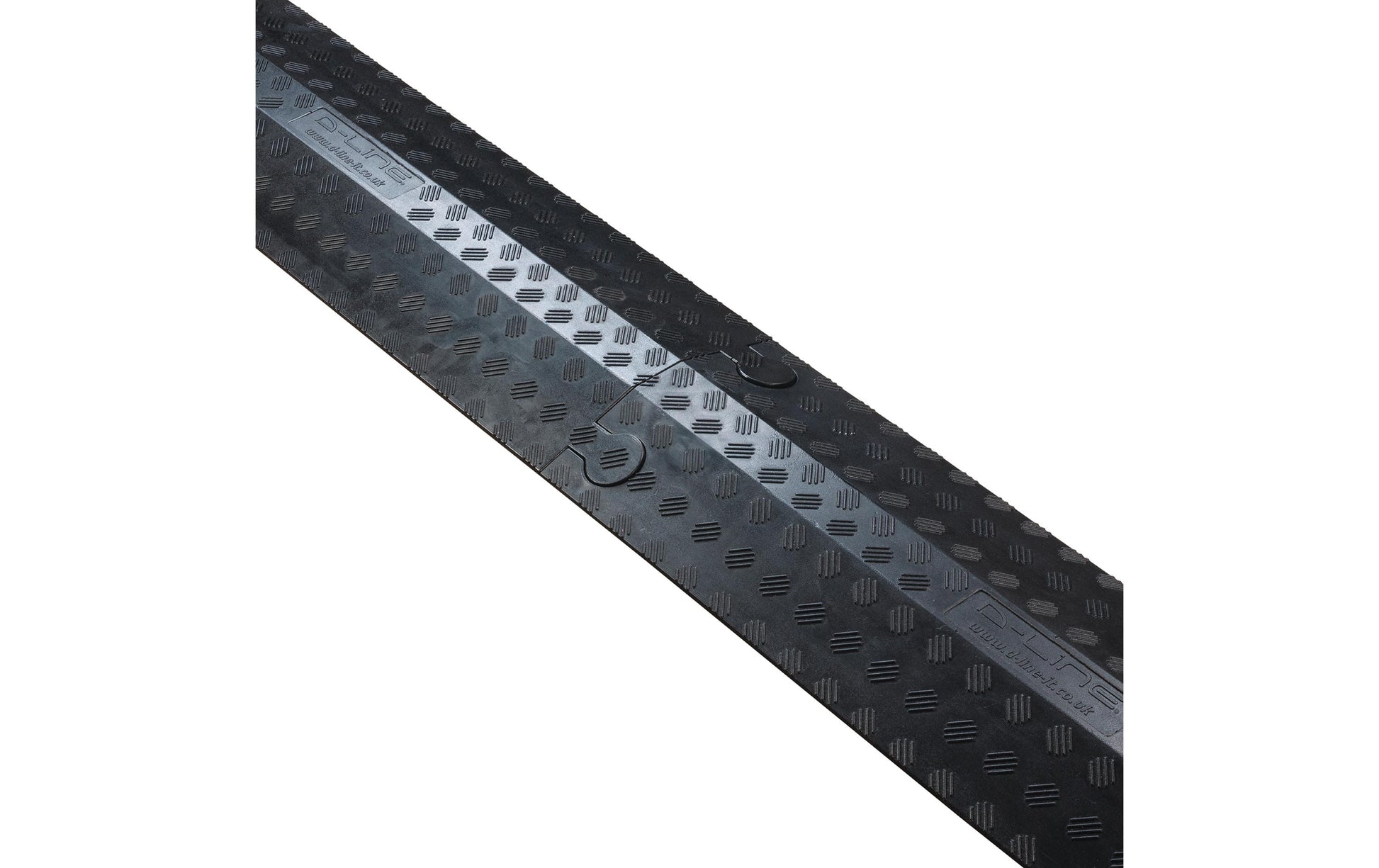 Steffen D-Line Kabelbrücke 1 Kanal – 133×22 mm, L 765 mm – Polyurethan – Schwarz