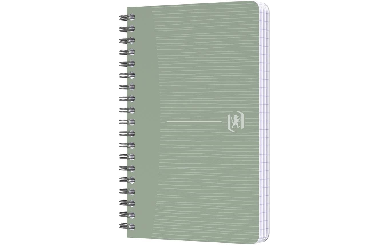 Elba Collegeblock, 90 × 140 mm, kariert, Spiralbindung, 90 Blatt, 90 g/m² – sortiert, für SCRIBZEE App