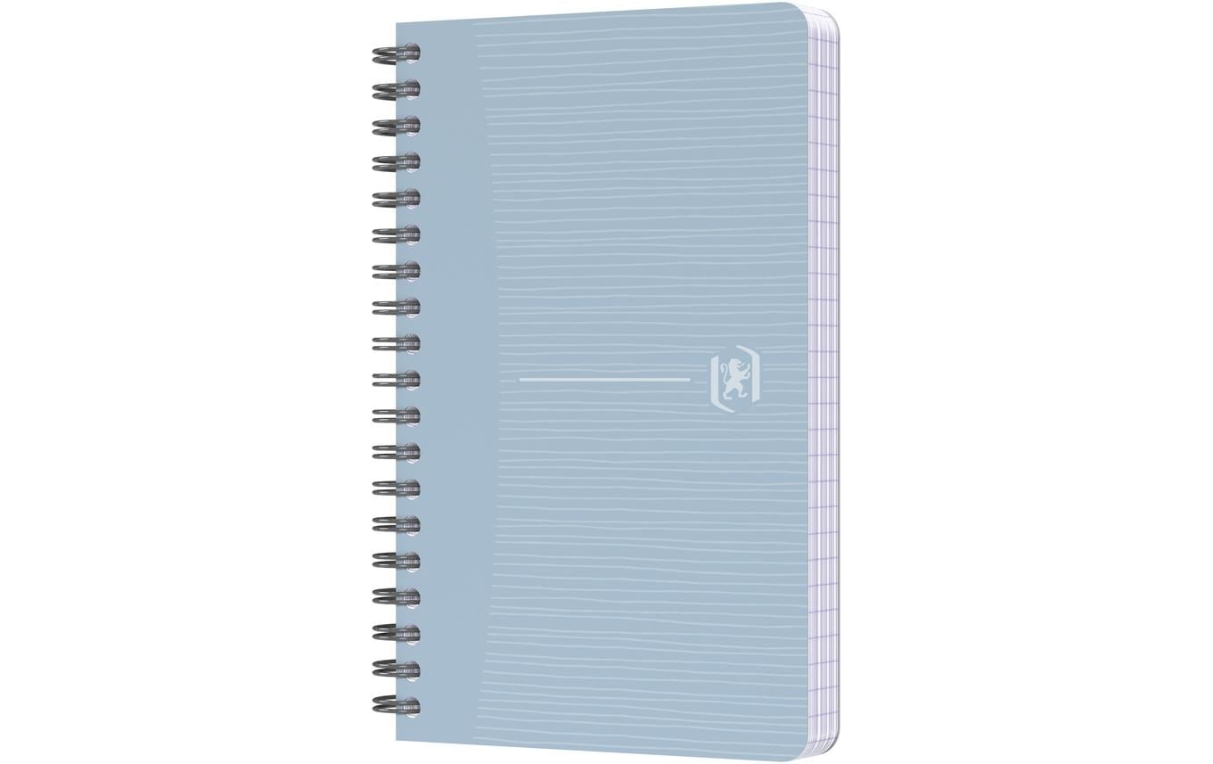 Elba Collegeblock, 90 × 140 mm, kariert, Spiralbindung, 90 Blatt, 90 g/m² – sortiert, für SCRIBZEE App