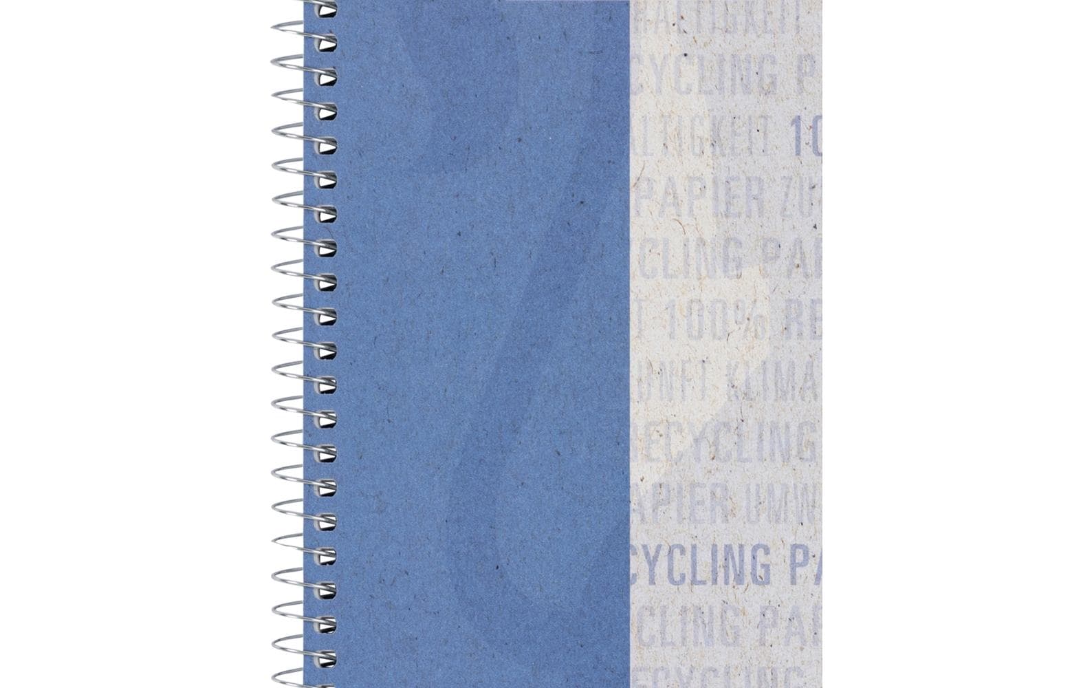 Elba Collegeblock, Karton, 80 Blatt, 4-fach gelocht, perforiert, 90 g/m² – Blau, für SCRIBZEE App