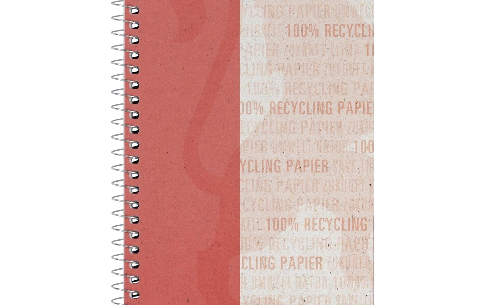 Elba Oxford – Collegeblock A5+, kariert, Spiralbindung, 80 Blatt – rot, für SCRIBZEE App