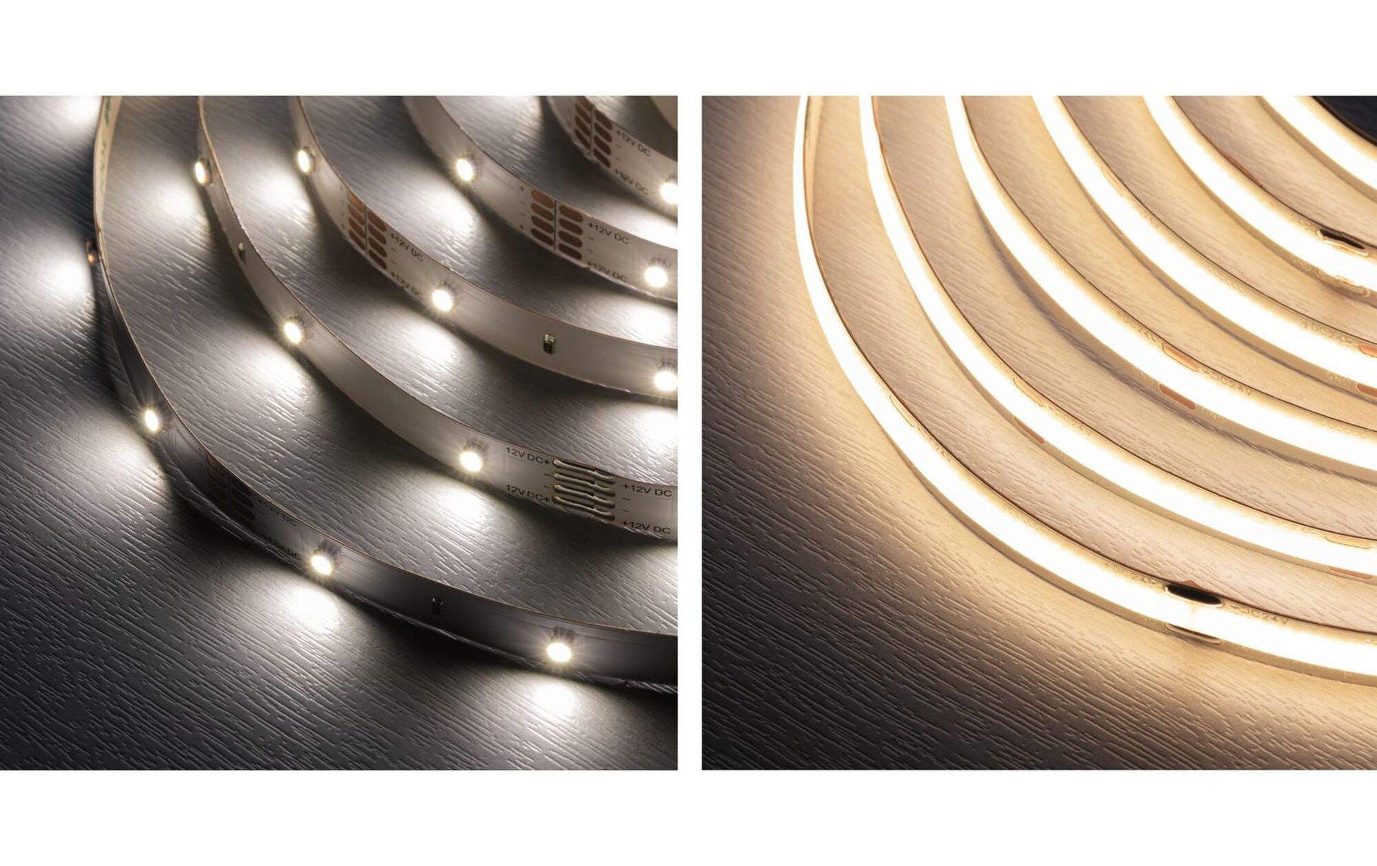 Paulmann LED-Strip – 1,5 m, 495 lm, 12 W, RGB, dimmbar, weiss, Fernbedienung, Netzteil
