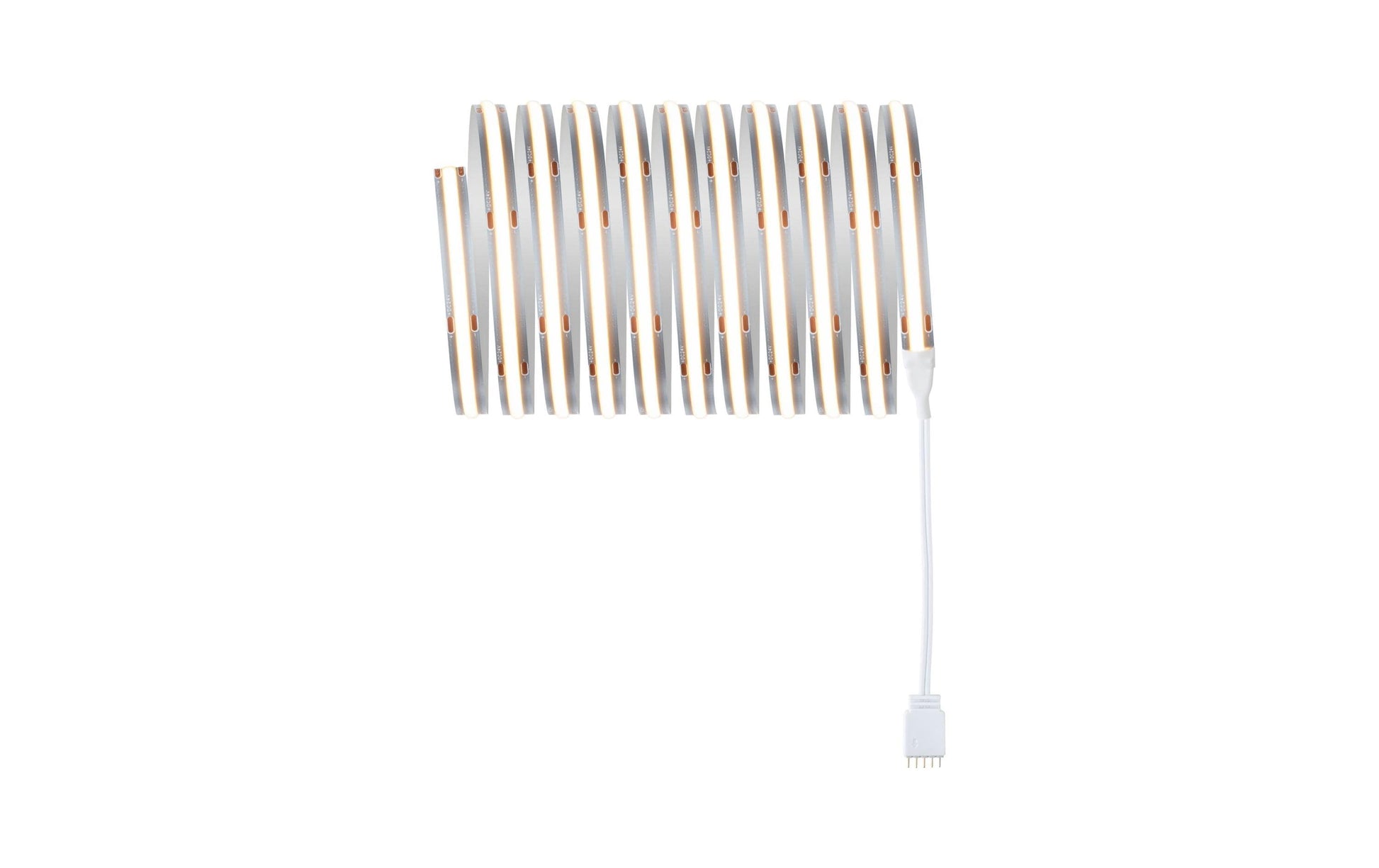 Paulmann LED-Strip MaxLED 1000 BasisSet – 3 m, 3240 lm, 36 W, 2700 K, dimmbar, silber, inkl. Netzteil