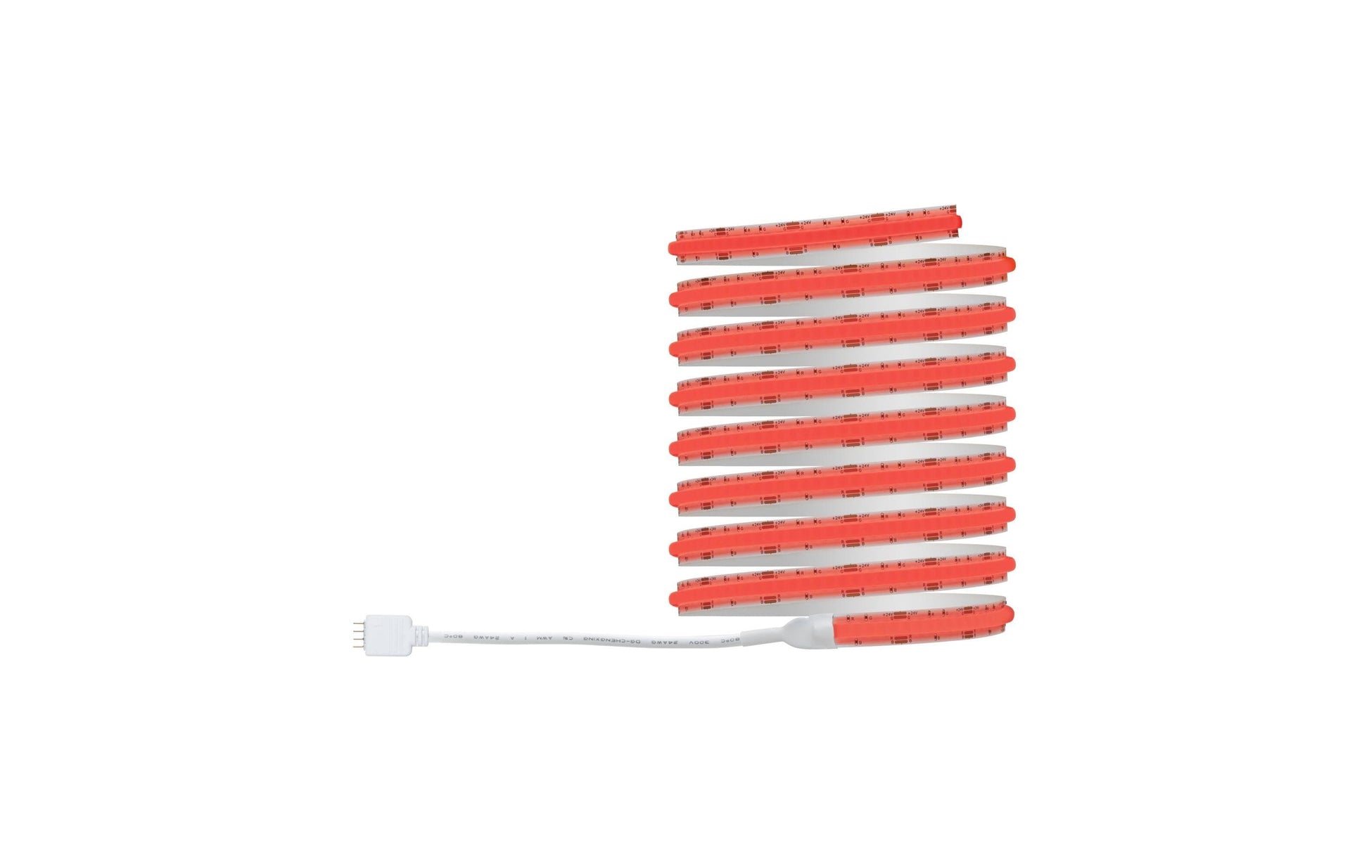 Paulmann LED-Strip – Set, 3 m, 990 lm, 22 W, RGB, dimmbar, weiss, Fernbedienung, Netzteil