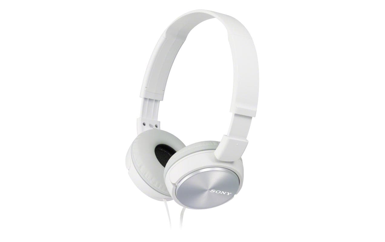 Sony MDR-ZX310AP On-Ear Kopfhörer – Stereo, Kabel, Weiss