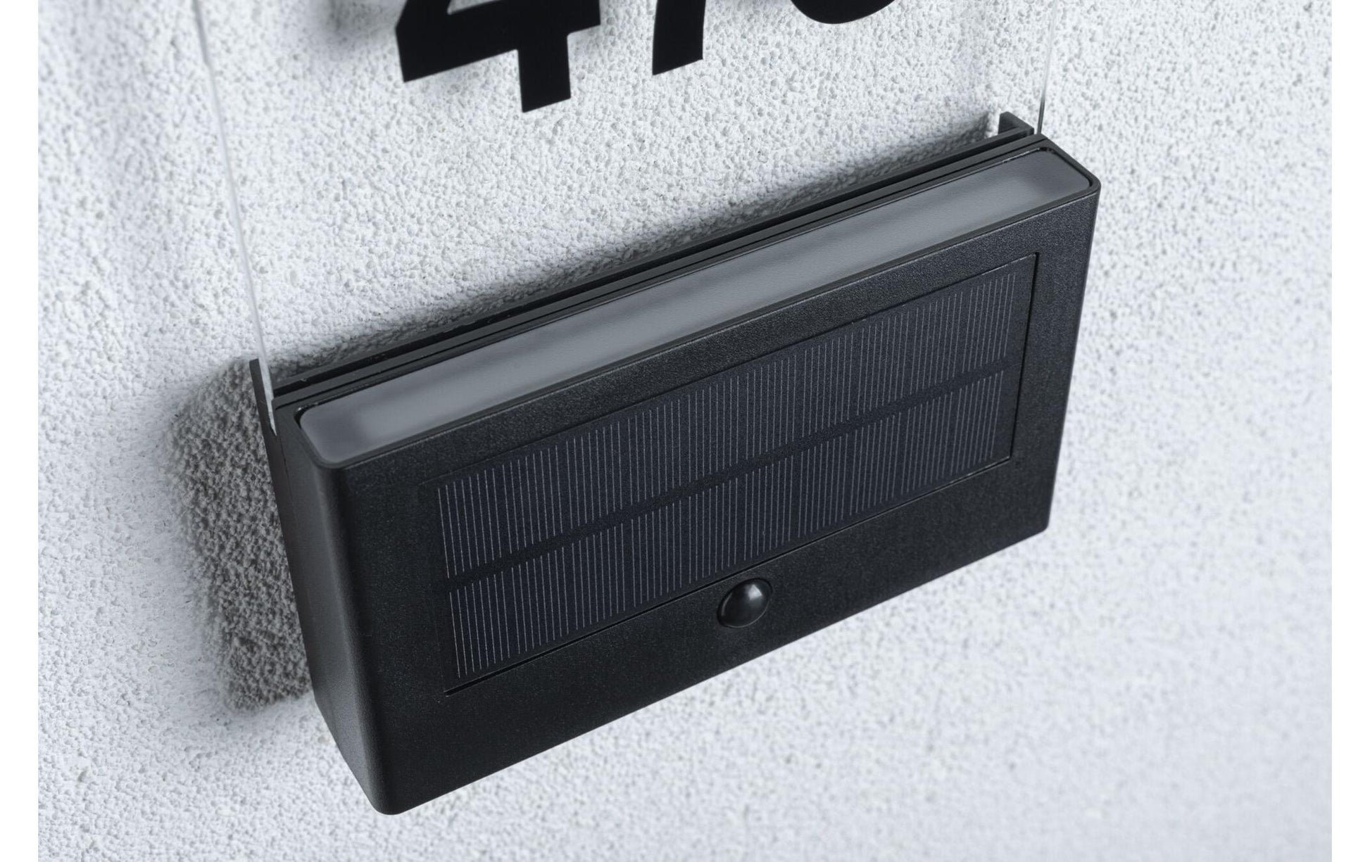 Paulmann Aussenwandleuchte – 18 lm, 1 W – Warmweiss, 2200 K – IP44 – Solarbetrieb – Anthrazit, Kunststoff