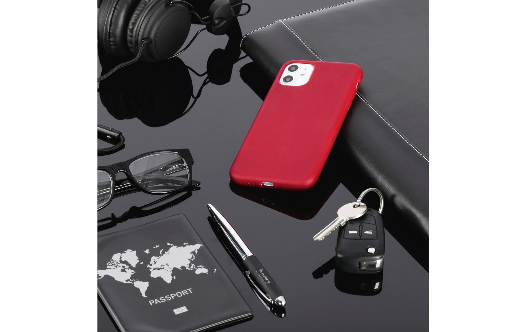 Hama Backcover – für Apple iPhone 14 Plus – rot – TPU