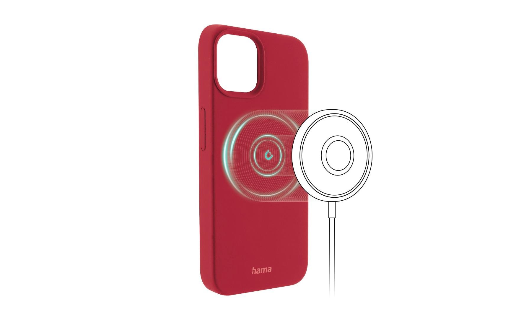 Hama Backcover – für Apple iPhone 14 Plus – rot – TPU