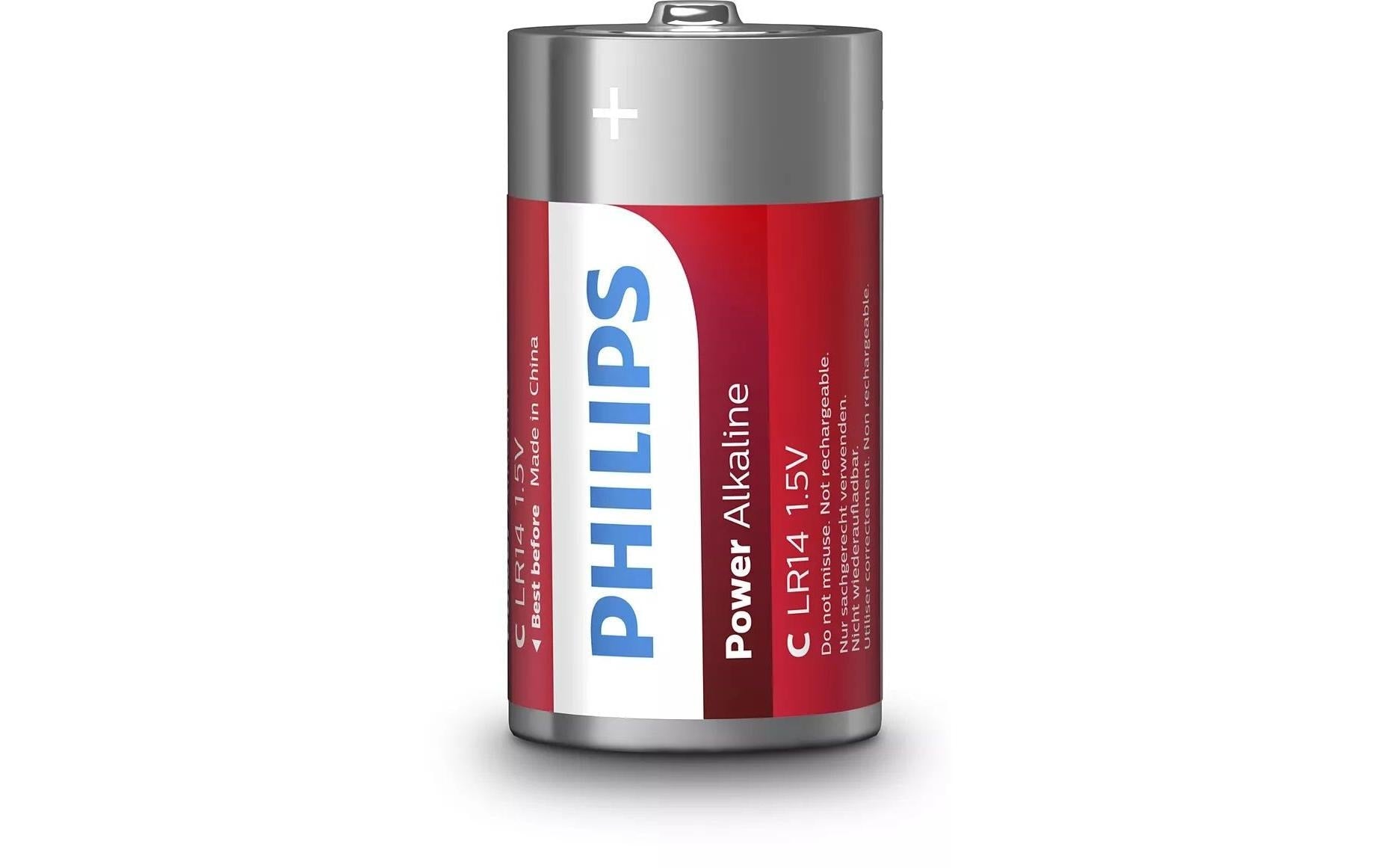Philips C Batterien, Alkaline, 1.5 V – 2 Stk.