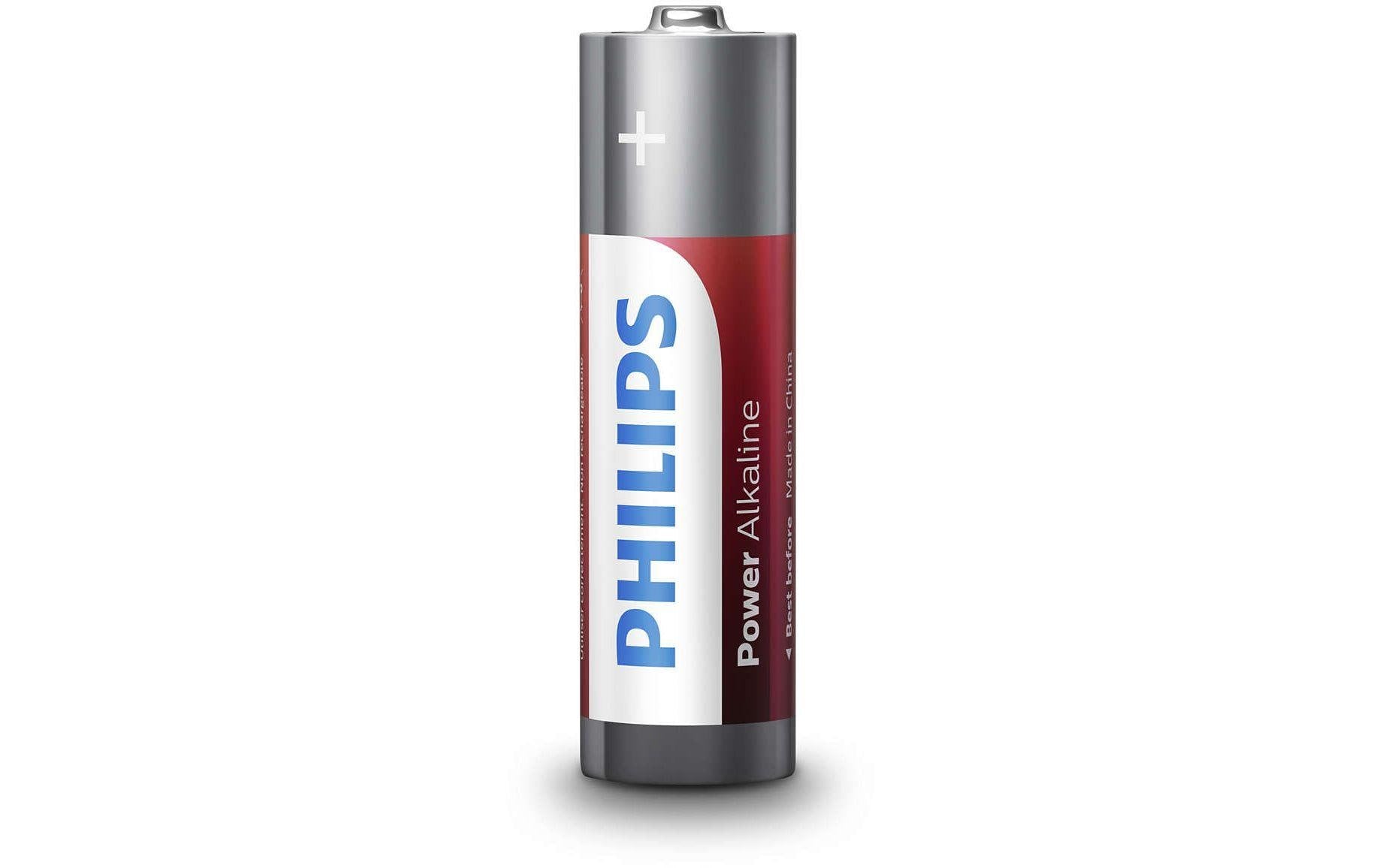 Philips AA Batterien, Alkaline, 1,5 V – 4 Stk.