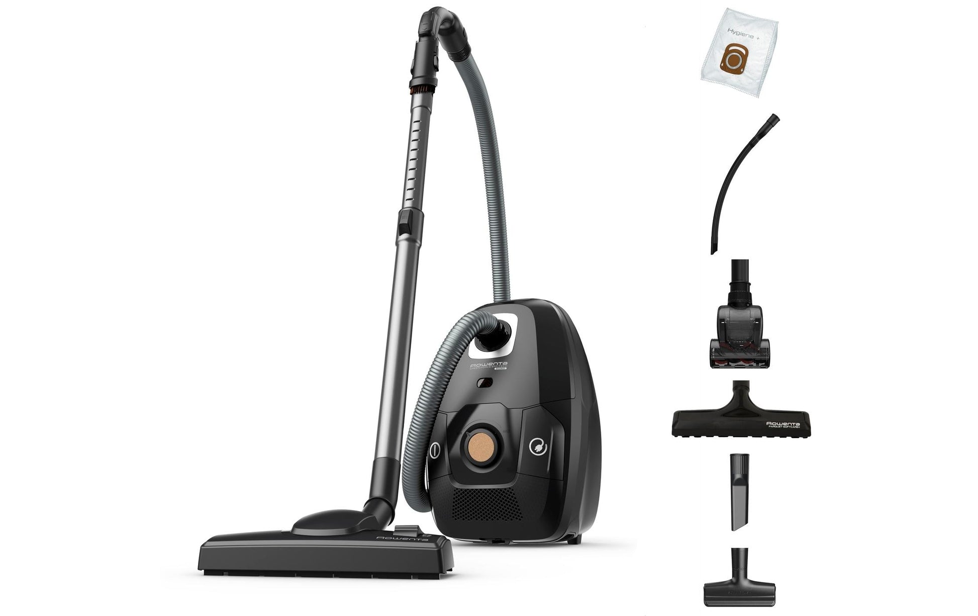 Rowenta Staubsauger Green Force RO6189 – 400 W, 4,5 l, Netzbetrieb, 5 Aufsätze