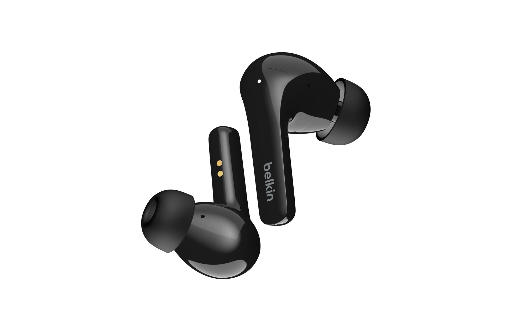 Belkin SOUNDFORM Flow – True Wireless In-Ear Kopfhörer – Bluetooth 5.2, ANC, IPX5 – Schwarz – bis 31 h