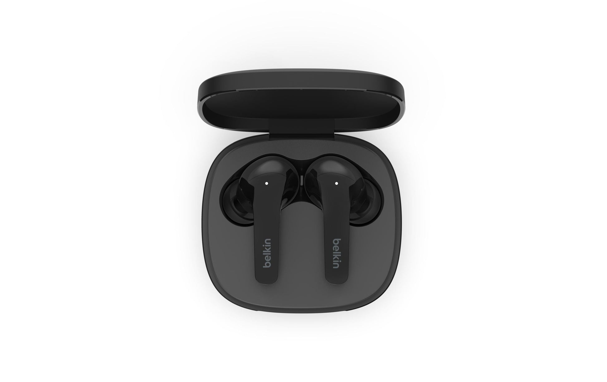 Belkin SOUNDFORM Flow – True Wireless In-Ear Kopfhörer – Bluetooth 5.2, ANC, IPX5 – Schwarz – bis 31 h