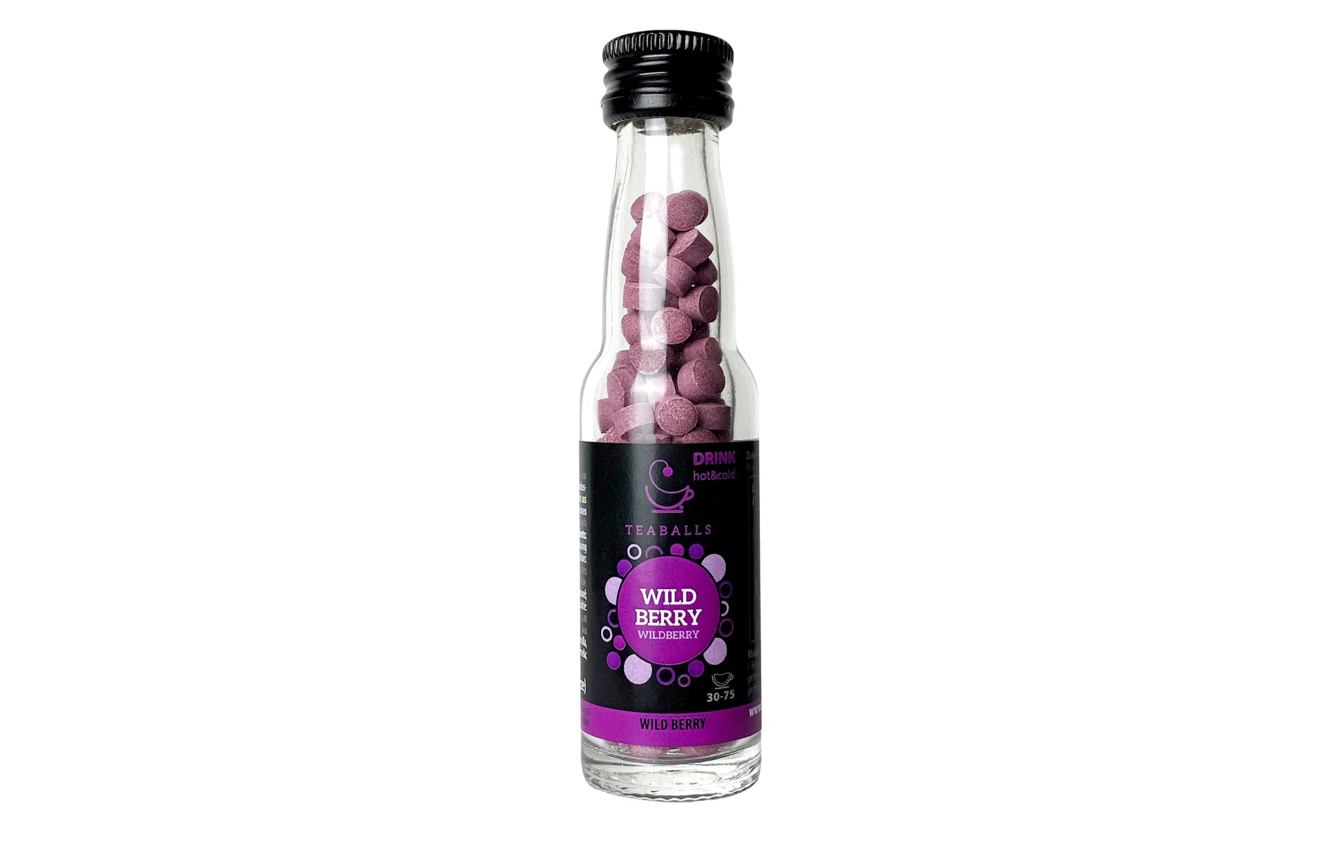 Teaballs Früchtetee Rote Beeren – Instant-Teaballs 150 Stück