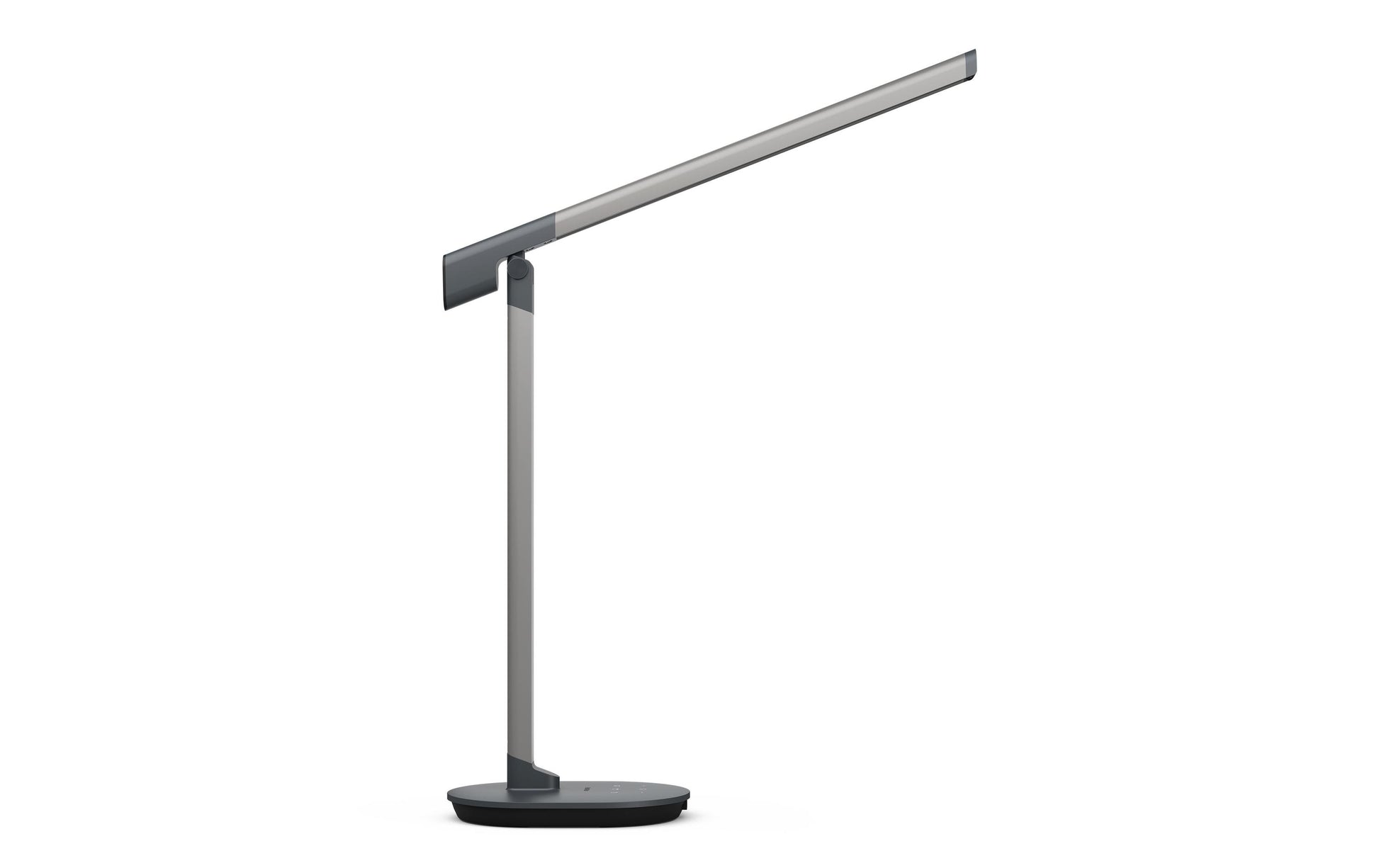 Philips by Signify Philips Tischleuchte Sword – 650 lm, 12 W, 3000–5000 K, dimmbar, grau, fest verbautes LED
