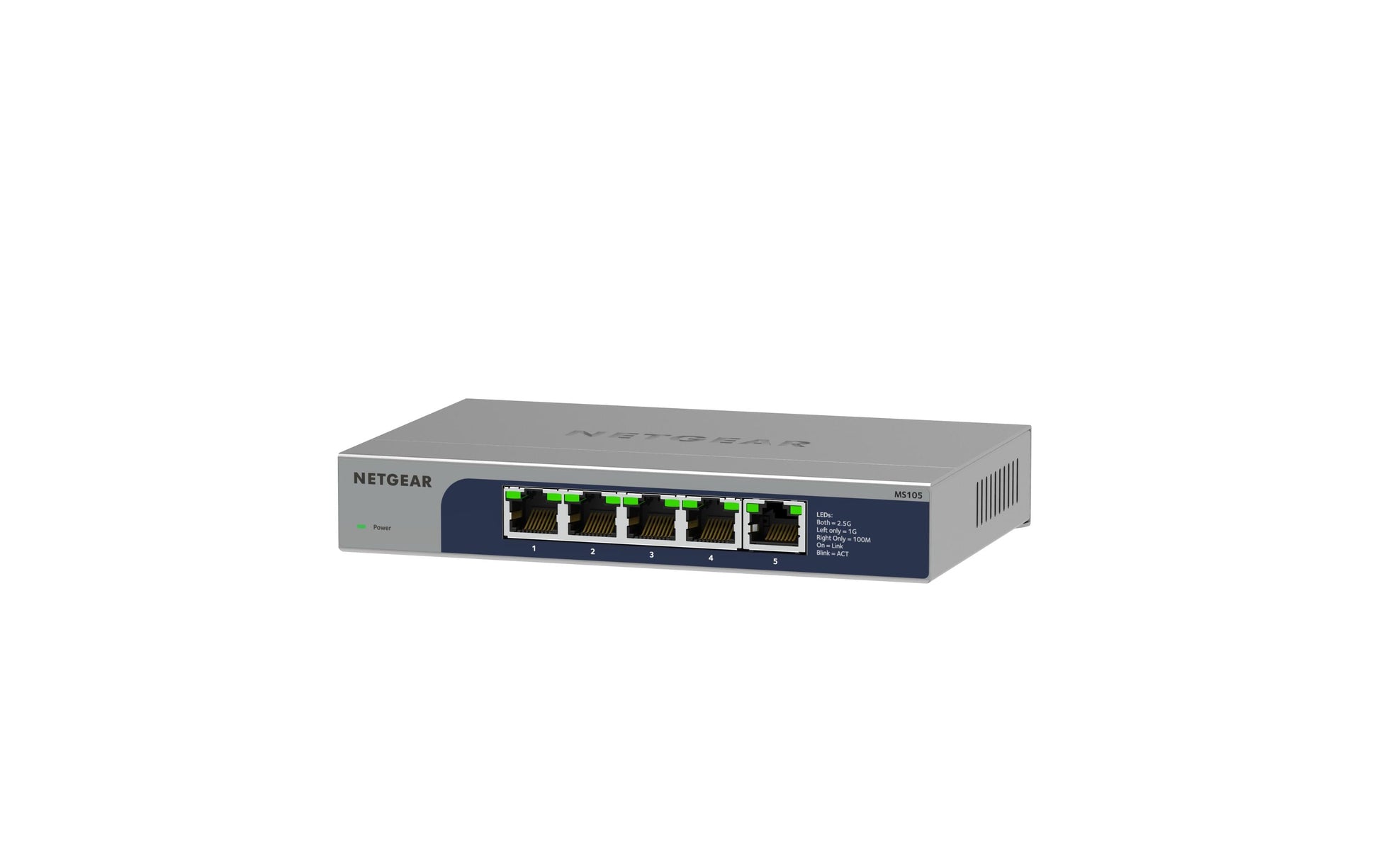 NETGEAR MS105-100EUS – Switch – 5×2,5G, PoE, 1U