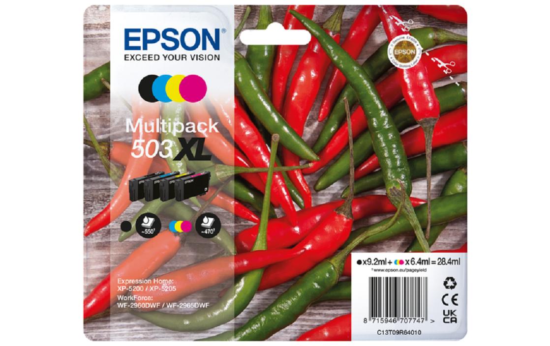Epson 503XL Tinte – 4 Farben, 4 Farben