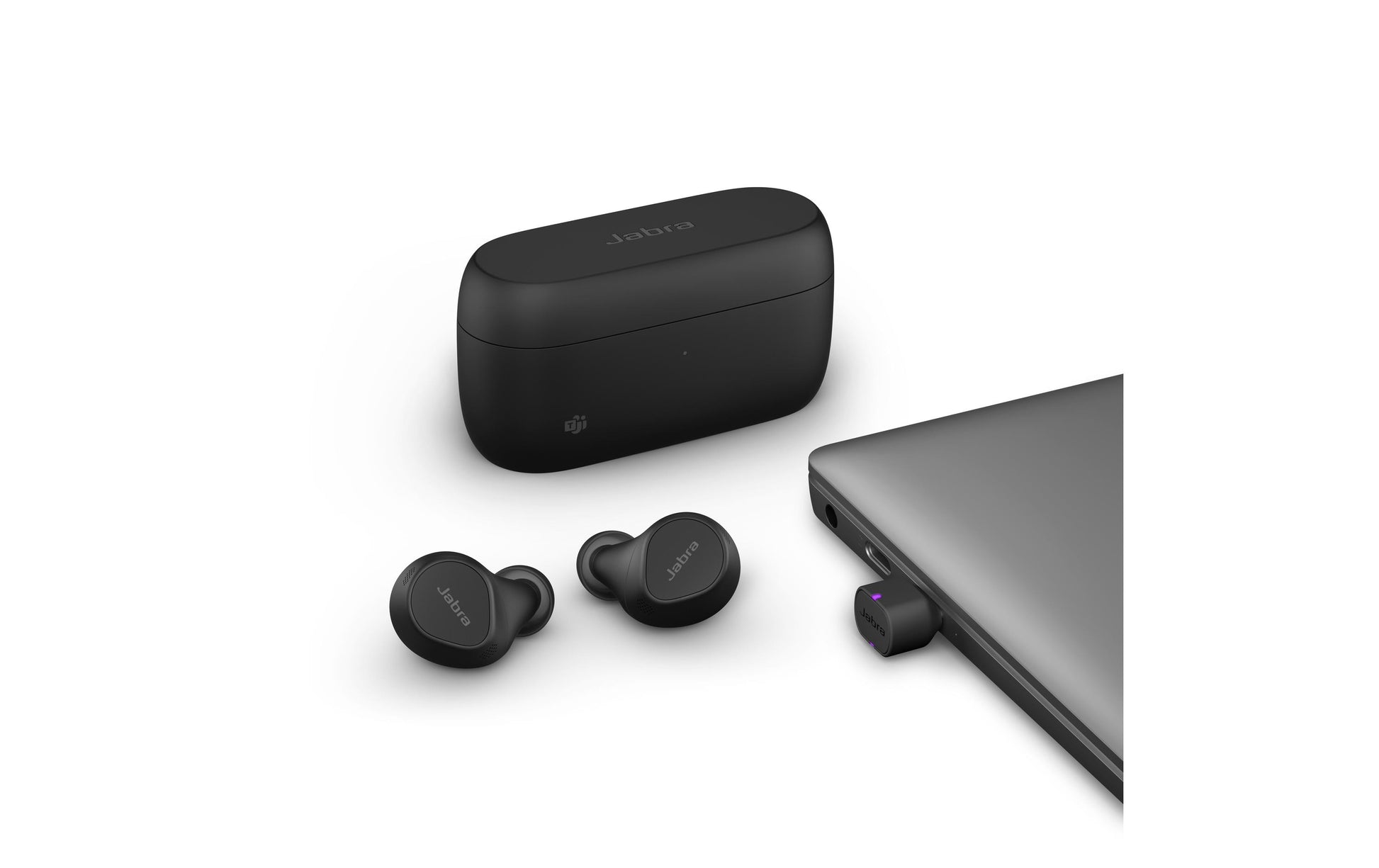 Jabra Evolve2 Buds – True Wireless In-Ear Kopfhörer – Bluetooth, USB-C – Teams-kompatibel