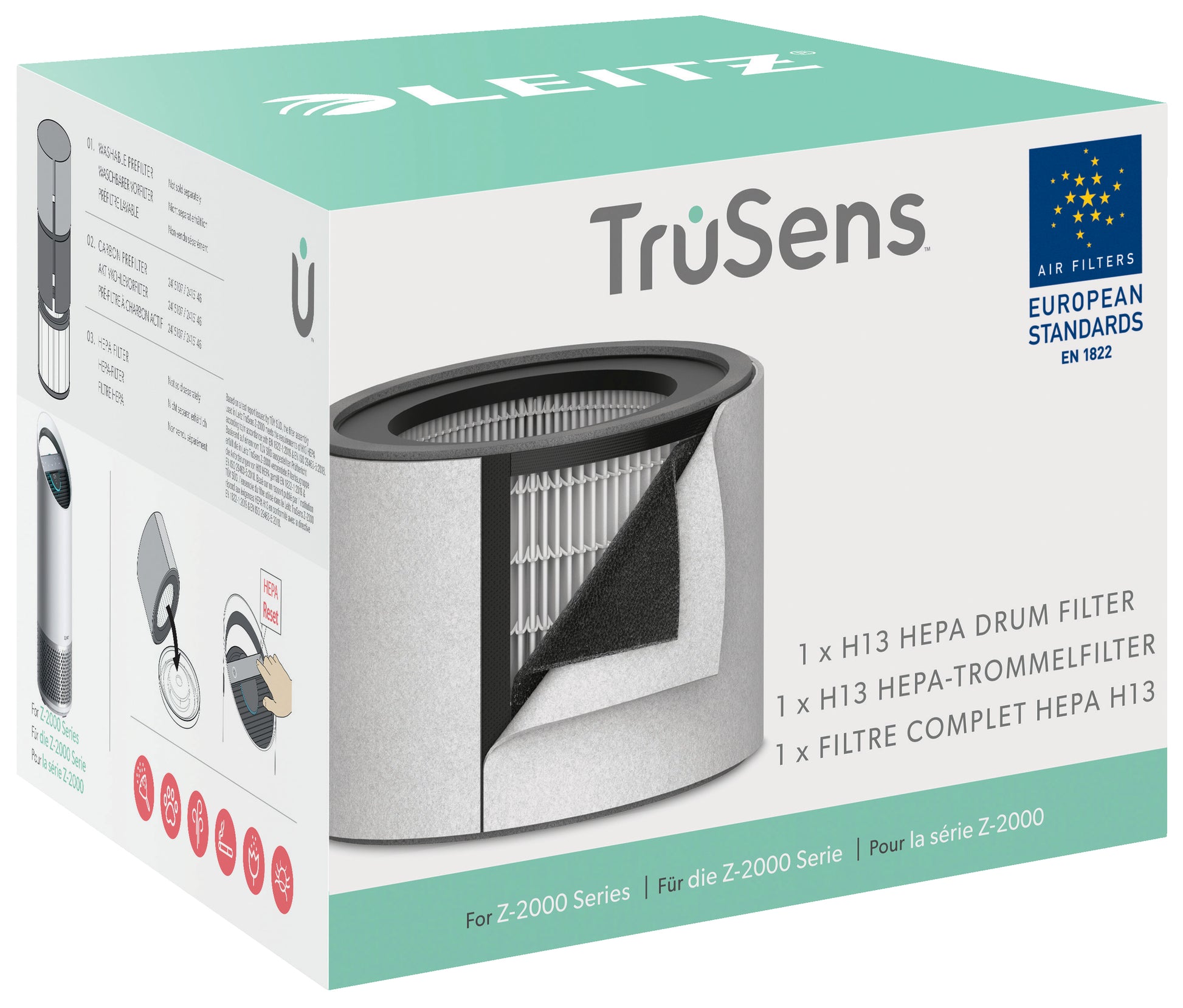 Leitz TruSens HEPA-Filter – für Leitz TruSens Z-2000