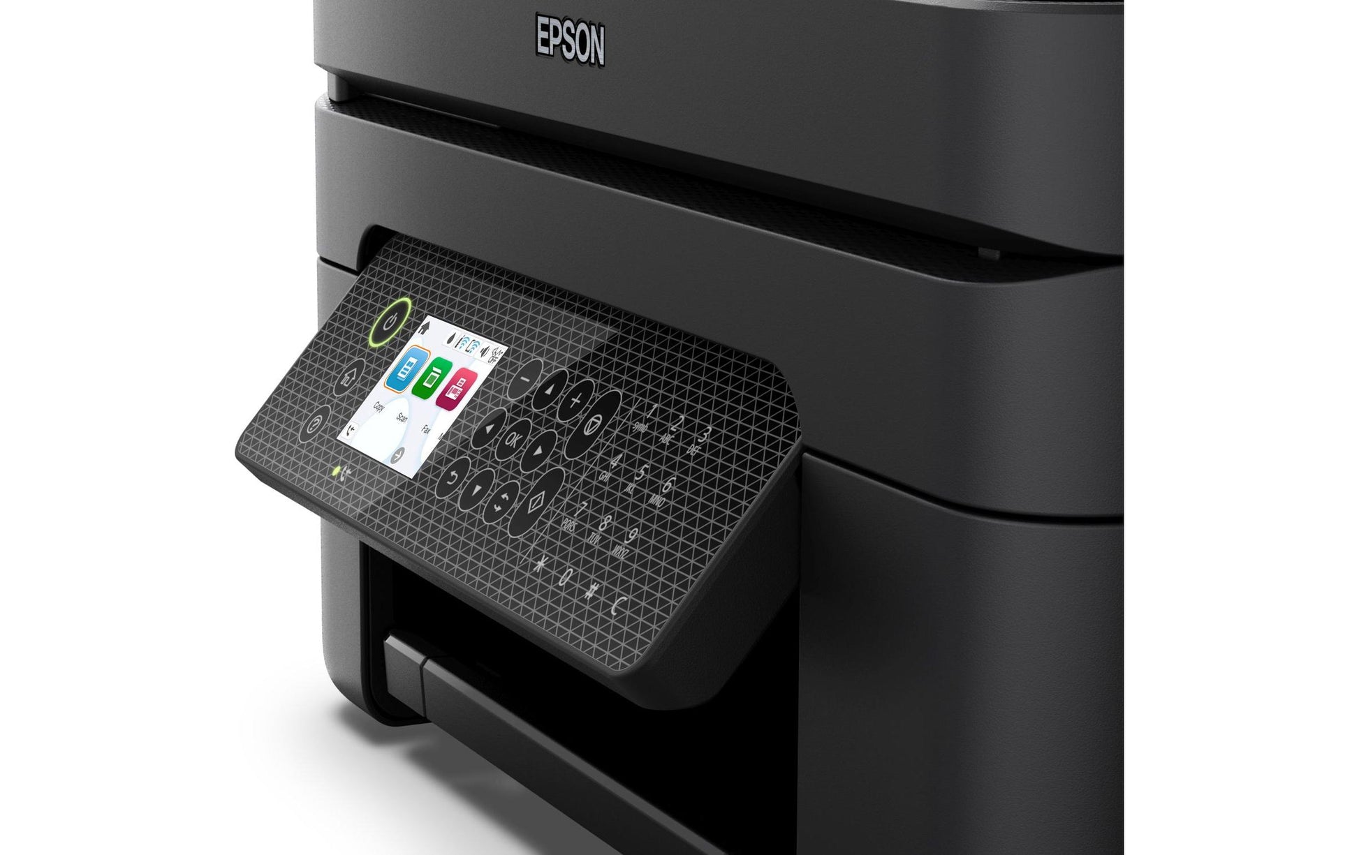 Epson WorkForce WF-2950DWF – Farbiges Tintenstrahl-MFP A4, 4-in-1 – USB/WLAN – Duplex – 33 S./Min. S/W, 18 S./Min. Farbe