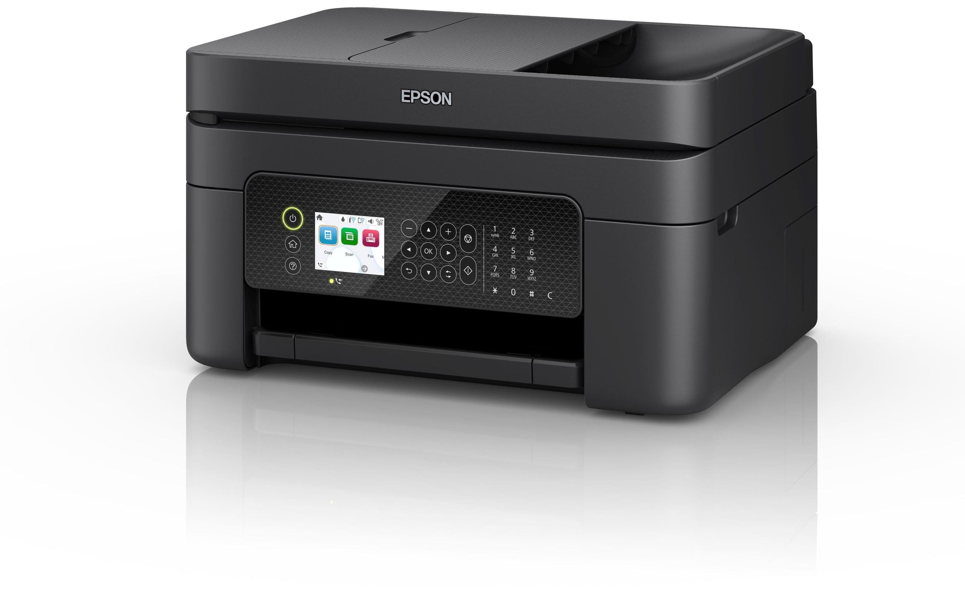 Epson WorkForce WF-2950DWF – Farbiges Tintenstrahl-MFP A4, 4-in-1 – USB/WLAN – Duplex – 33 S./Min. S/W, 18 S./Min. Farbe