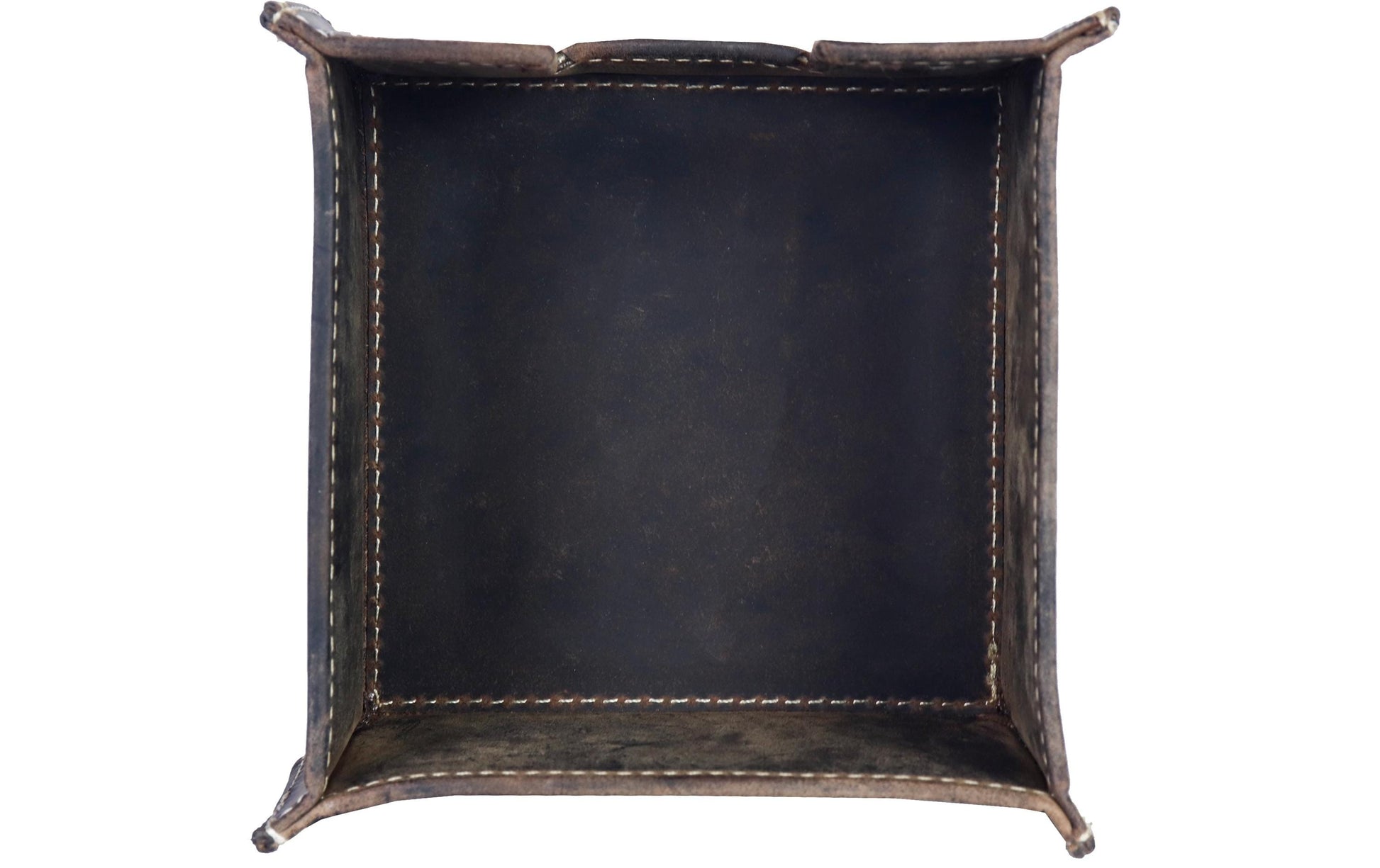 Alpenleder Stiftschlaufe – Büffelleder, Braun, 100 × 50 mm