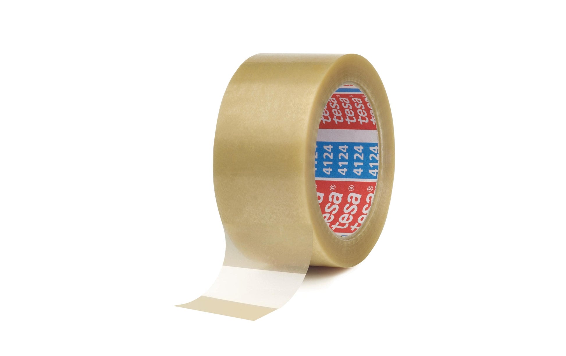 TESA Verpackungsklebeband, PVC, transparent, ultra stark – 30 mm × 66 m