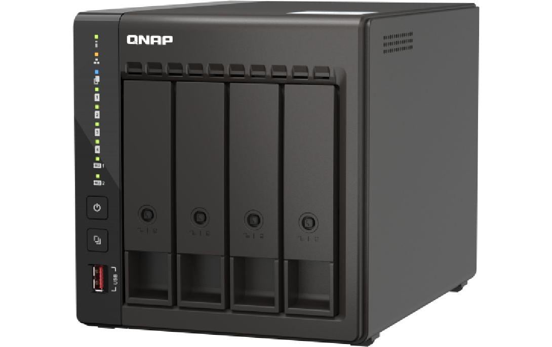 QNAP TS-453E-8G Speichergerät – 4 Bay