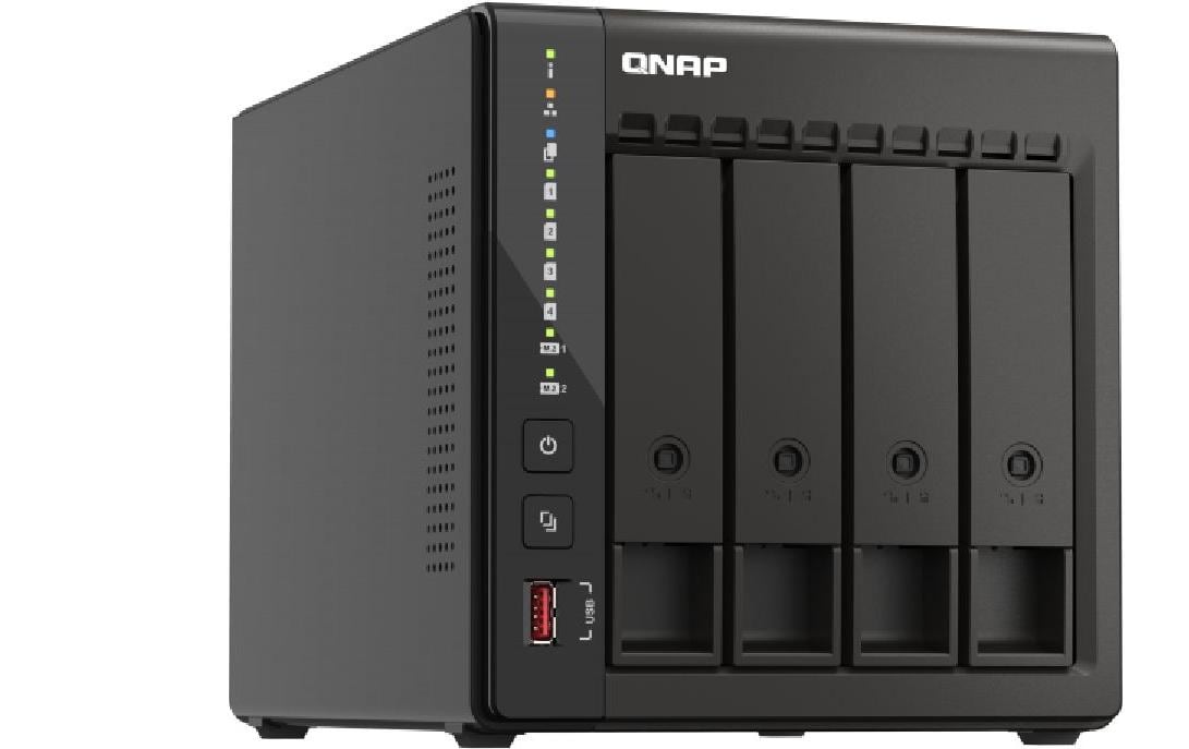 QNAP TS-453E-8G Speichergerät – 4 Bay