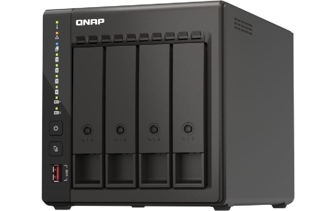 QNAP TS-453E-8G Speichergerät – 4 Bay