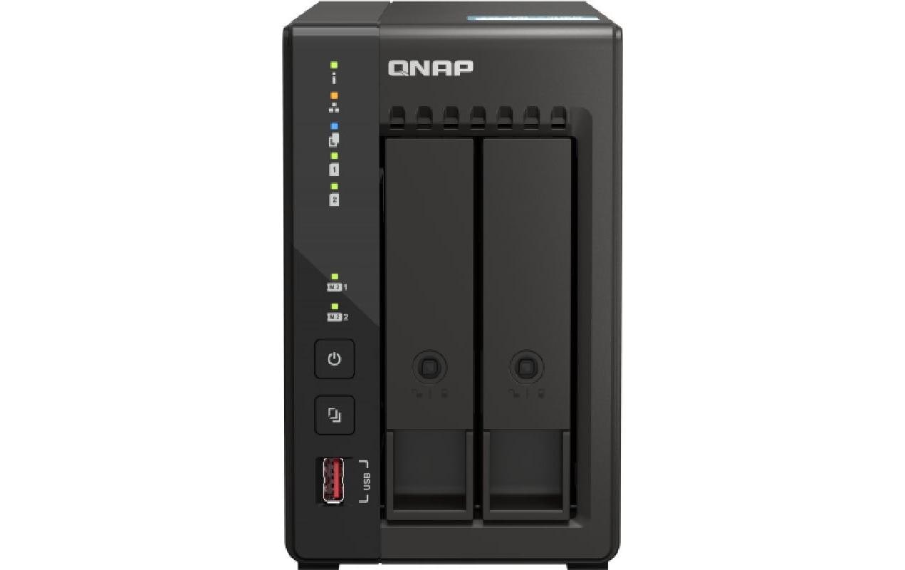 QNAP TS-253E-8G Speichergerät – 2 Bay, 8 GB RAM