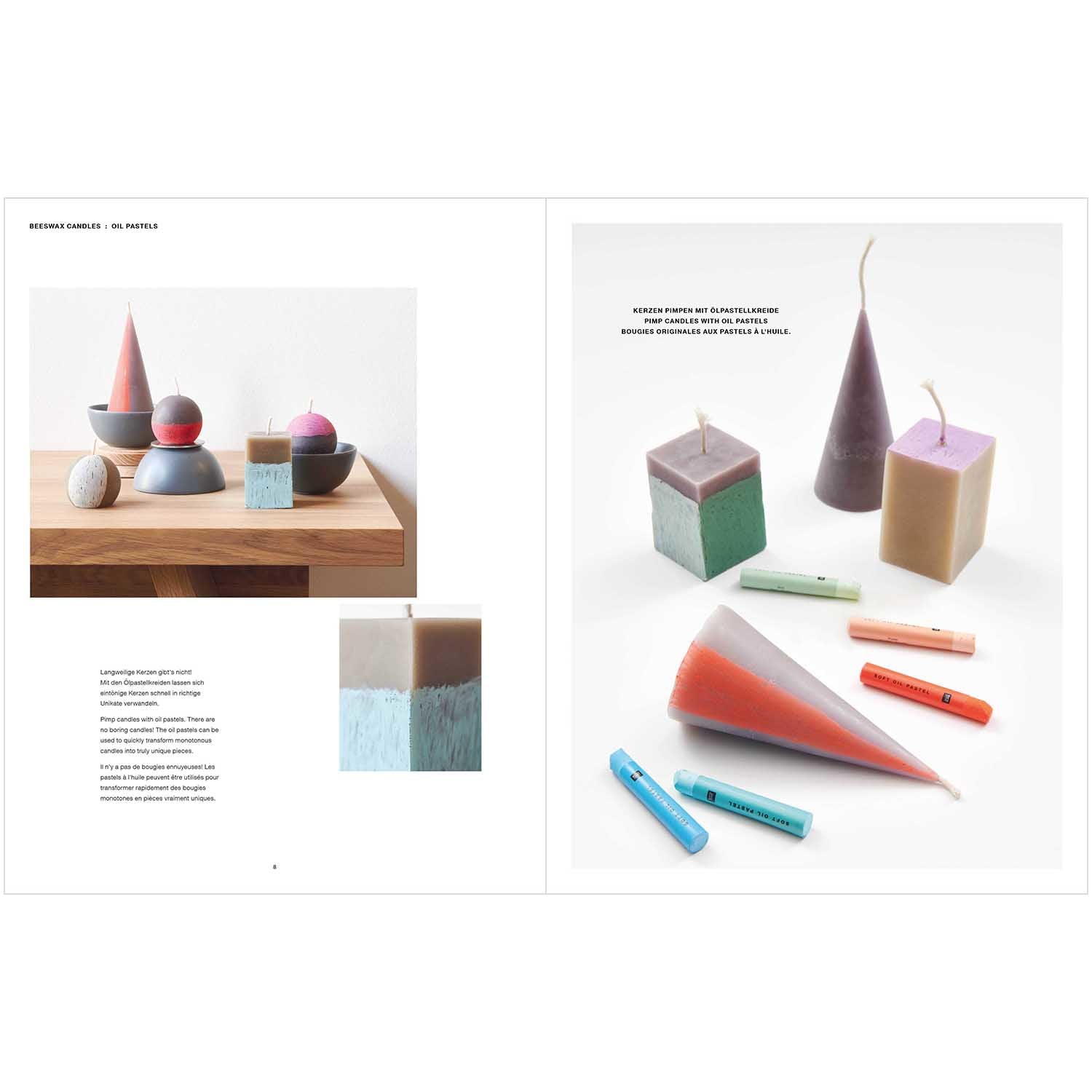 Rico Design Kerzengiessform, mehrfarbig, 210 mm × 270 mm, 1 Stk