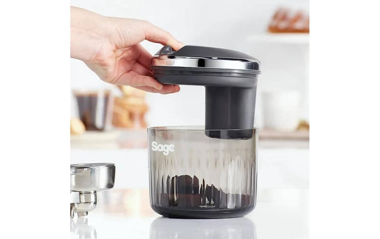 Sage Reinigungsbehälter Puck Sucker – Ø 5,8 cm, 12 Tassen, für Oracle und Dual Boiler, Kunststoff, Schwarz