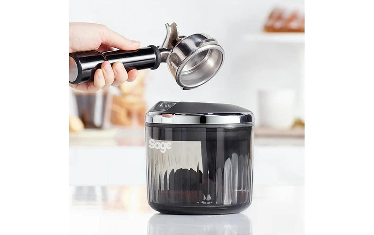 Sage Reinigungsbehälter Puck Sucker – Ø 5,8 cm, 12 Tassen, für Oracle und Dual Boiler, Kunststoff, Schwarz
