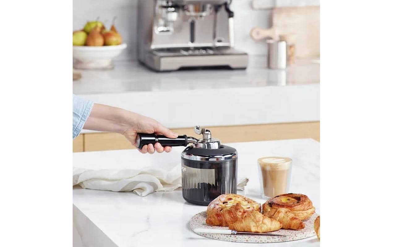 Sage Reinigungsbehälter Puck Sucker – Ø 5,8 cm, 12 Tassen, für Oracle und Dual Boiler, Kunststoff, Schwarz