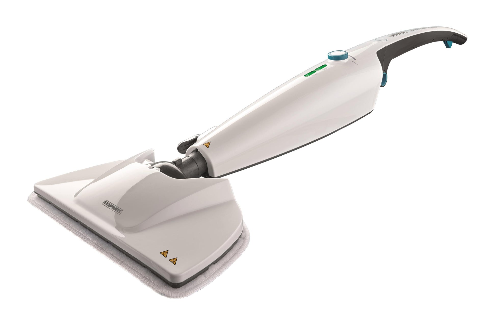 Leifheit Clean Tenso Power – Dampfbesen – 0,68 l, Aufheizzeit 30 s, Kabellänge 7 m, Weiss