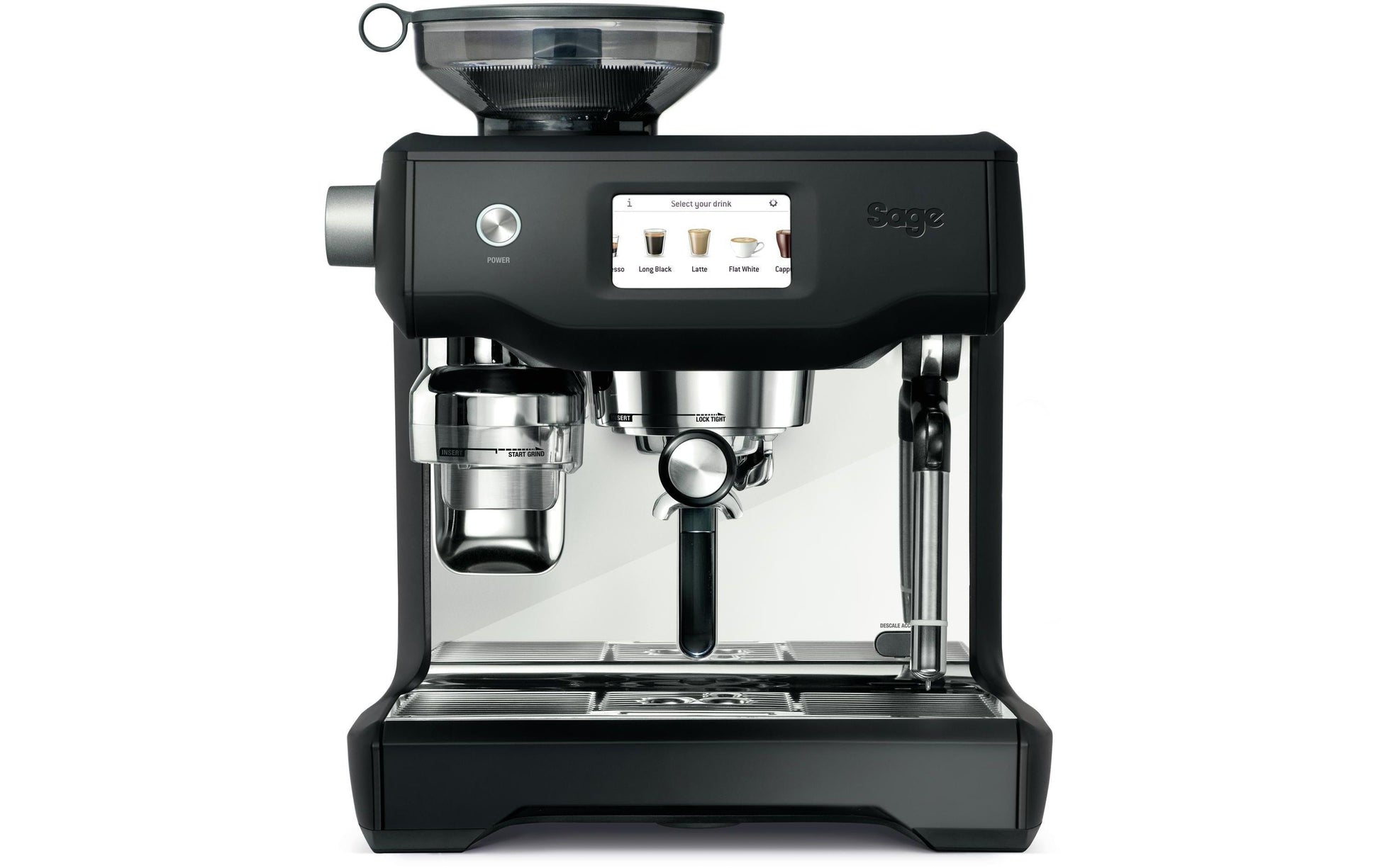 Sage Oracle Touch Espressomaschine (Siebträger) – 15 bar, 2,5 l, Milchschaumdüse, 39,2 × 45,4 × 37,3 cm