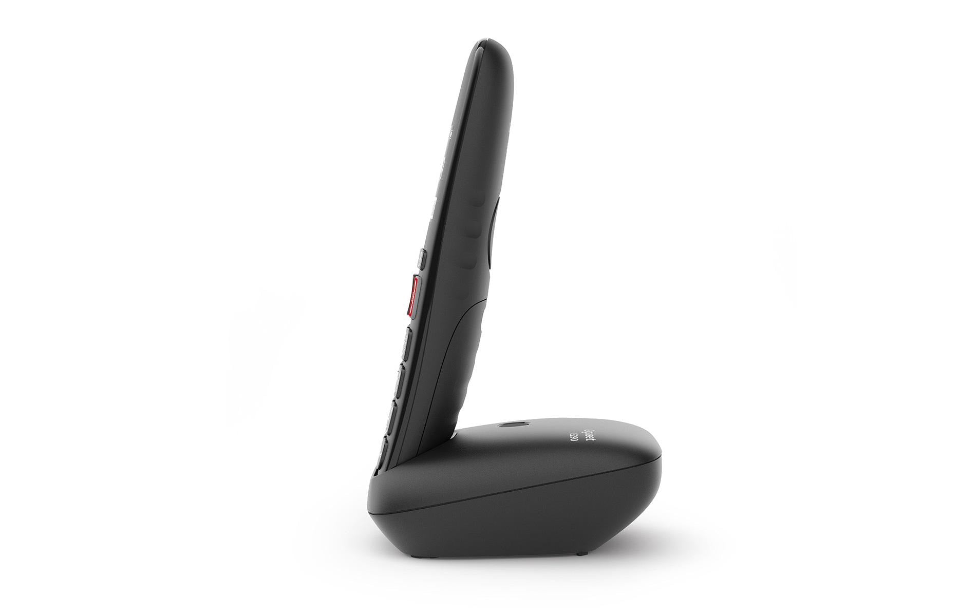 Gigaset E290 – DECT-Telefon mit Basis, Freisprechen, schwarz