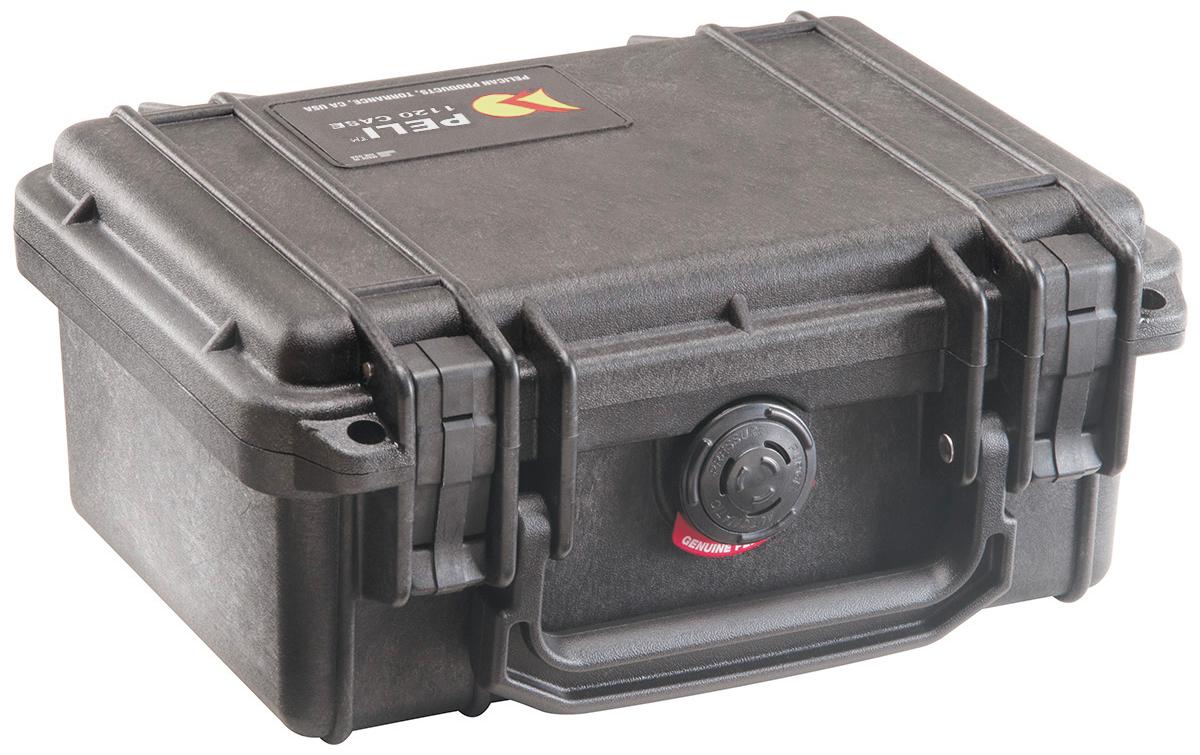 Peli Case 1120 – Schutzkoffer, PP, Schwarz, 21,5 × 10 × 17 cm, 2 l